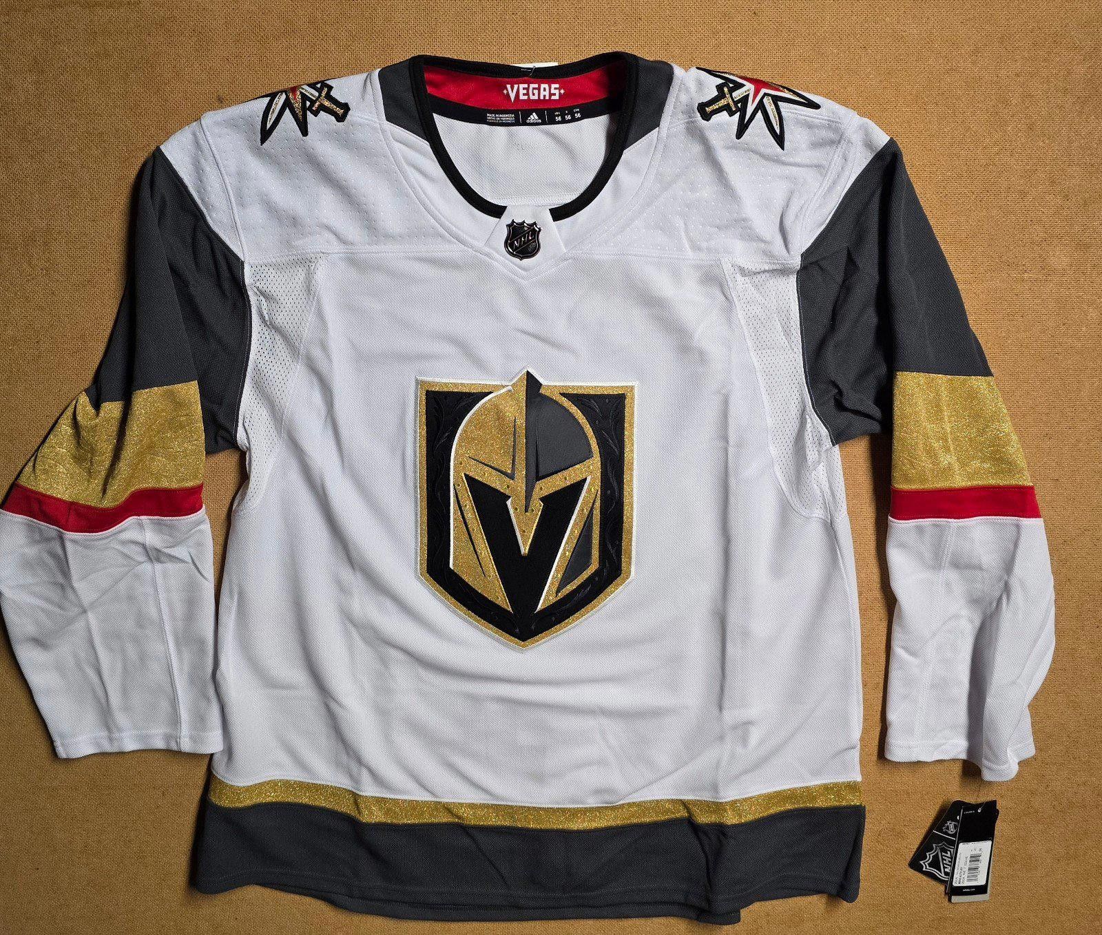 Adidas NEW Vegas Golden Knights NHL Adidas Authentic Jersey Sz 56 Size US XL / EU 56 / 4 - 1 Thumbnail