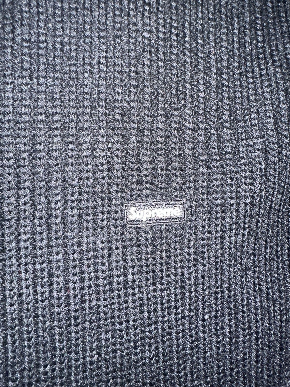 Supreme Supreme Small Box Polo Sweater Black Size Large Size US L / EU 52-54 / 3 - 2 Thumbnail