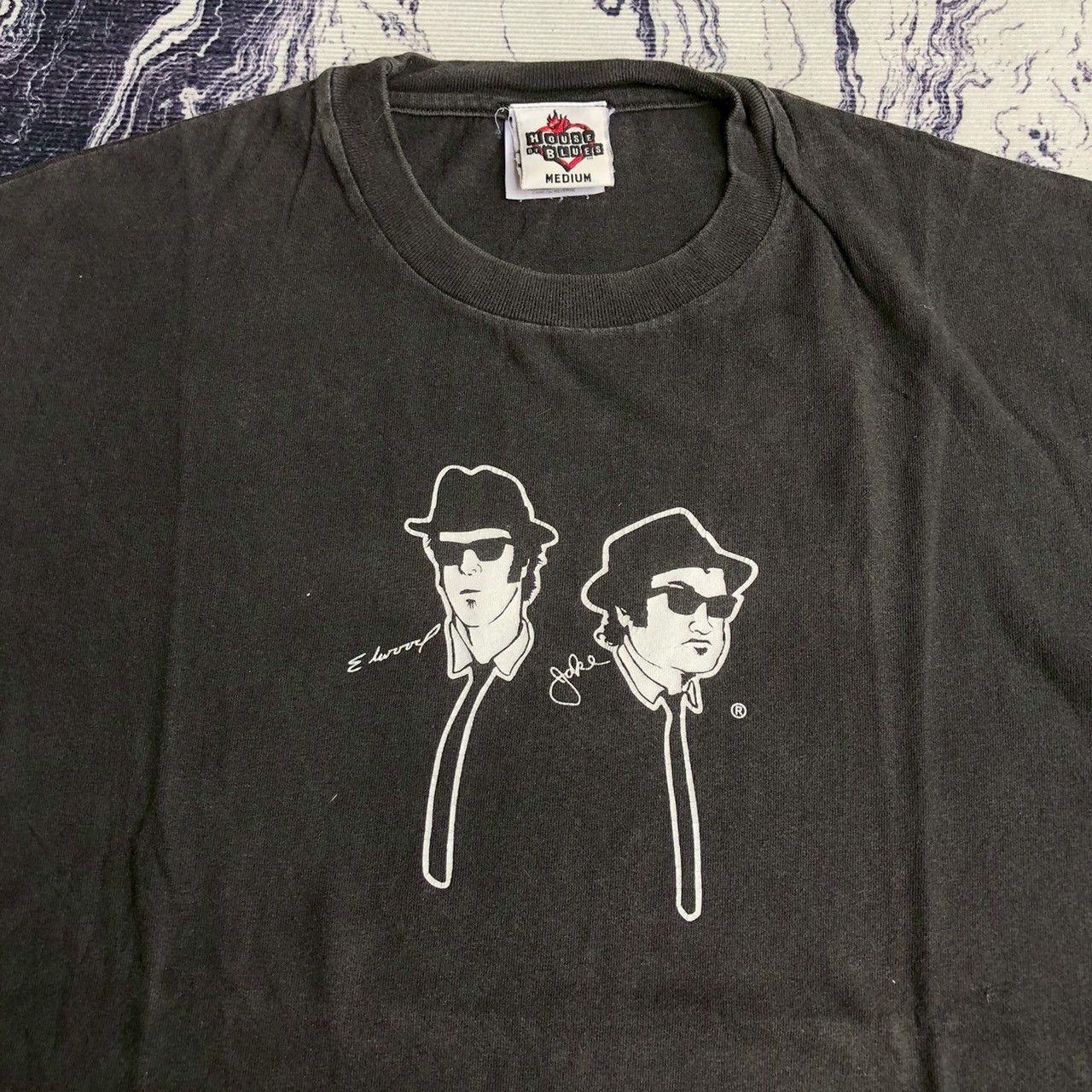 Band Tees The Blues Brothers Vintage Tee — “On a Mission From God” Size US M / EU 48-50 / 2 - 2 Thumbnail