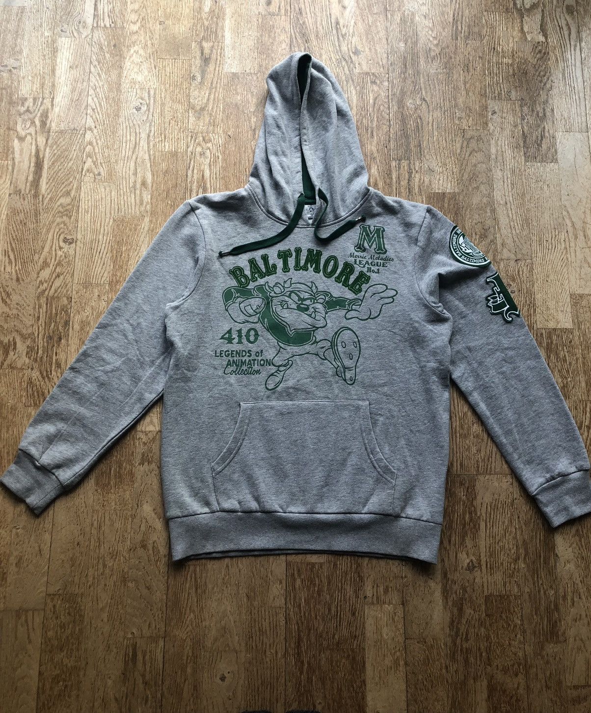 Cartoon Network LOONEY TOONS TASMANIAN DEVIL BALTIMORE VINTAGE HOODIE Size US M / EU 48-50 / 2 - 1 Thumbnail