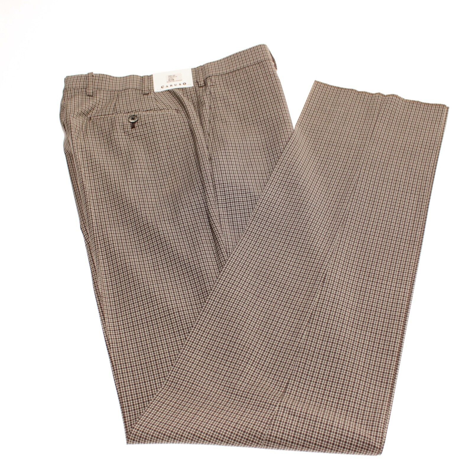 Caruso Caruso New with tags Dress Pants Size 34 US In Brown Size US 34 / EU 50 - 2 Thumbnail