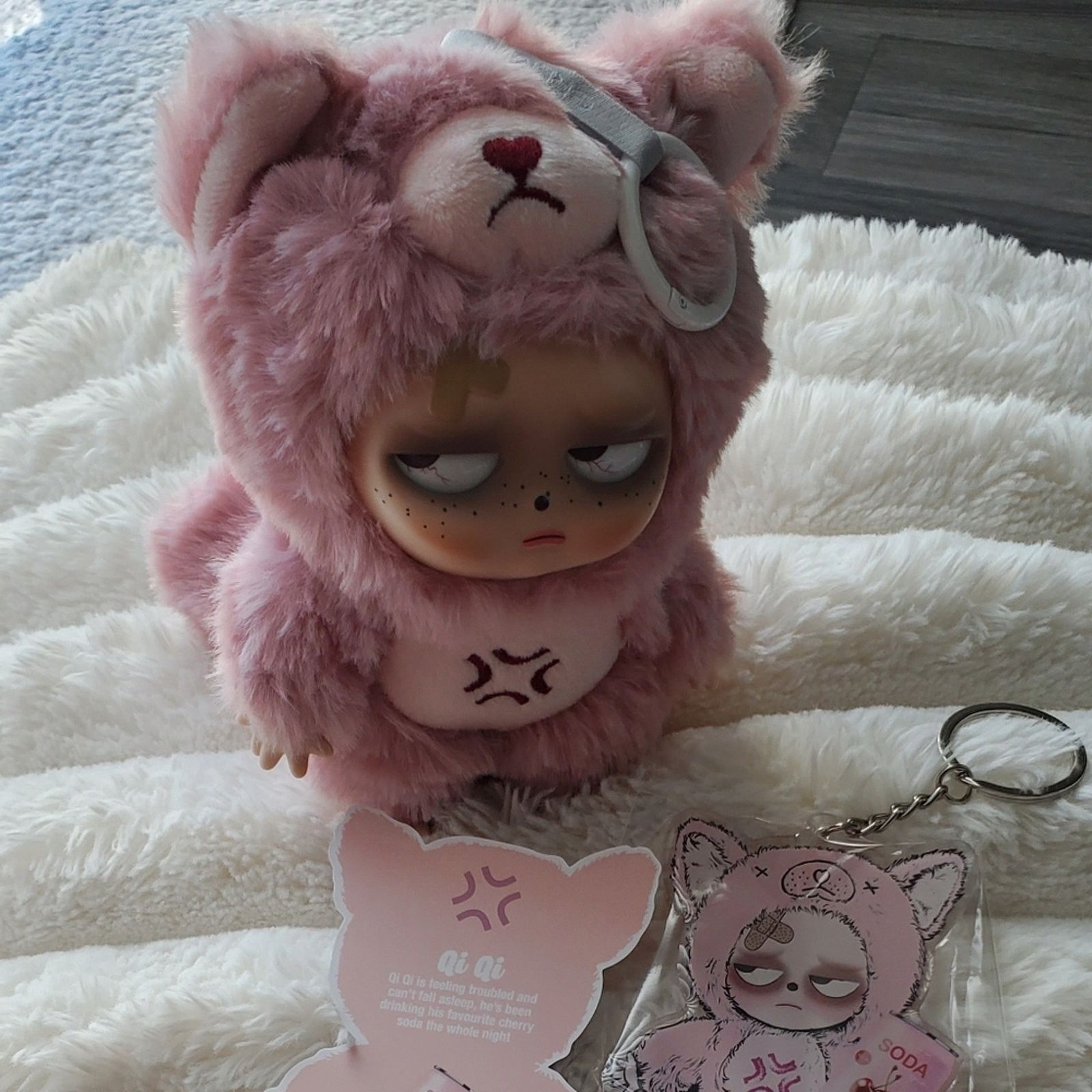 Other Sleepless Grumpipi Series Keychain Charms Key Ring Bag Size ONE SIZE - 12 Thumbnail