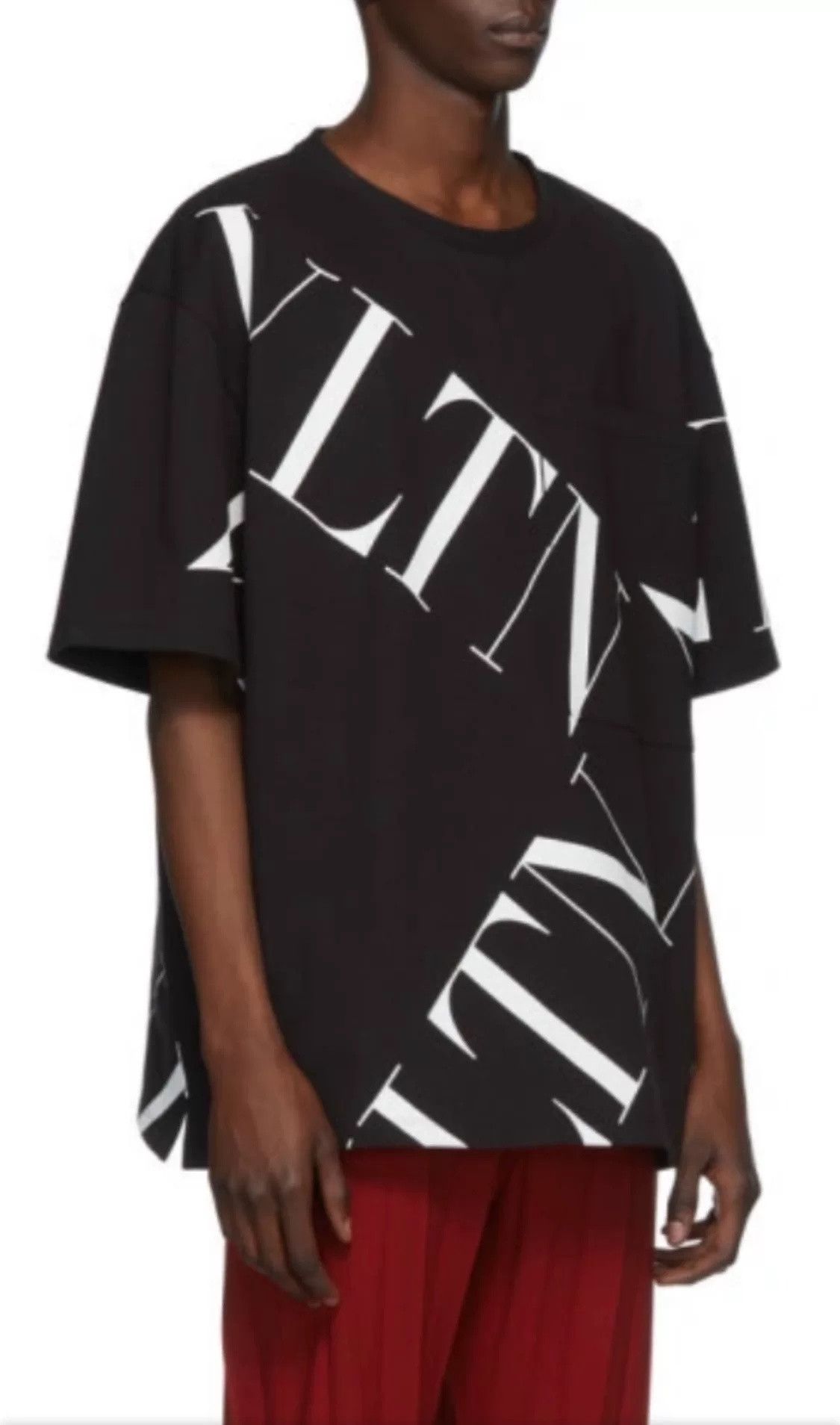 Valentino Valentino VLTB Print Oversized T-Shirt S Size US S / EU 44-46 / 1 - 1 Thumbnail
