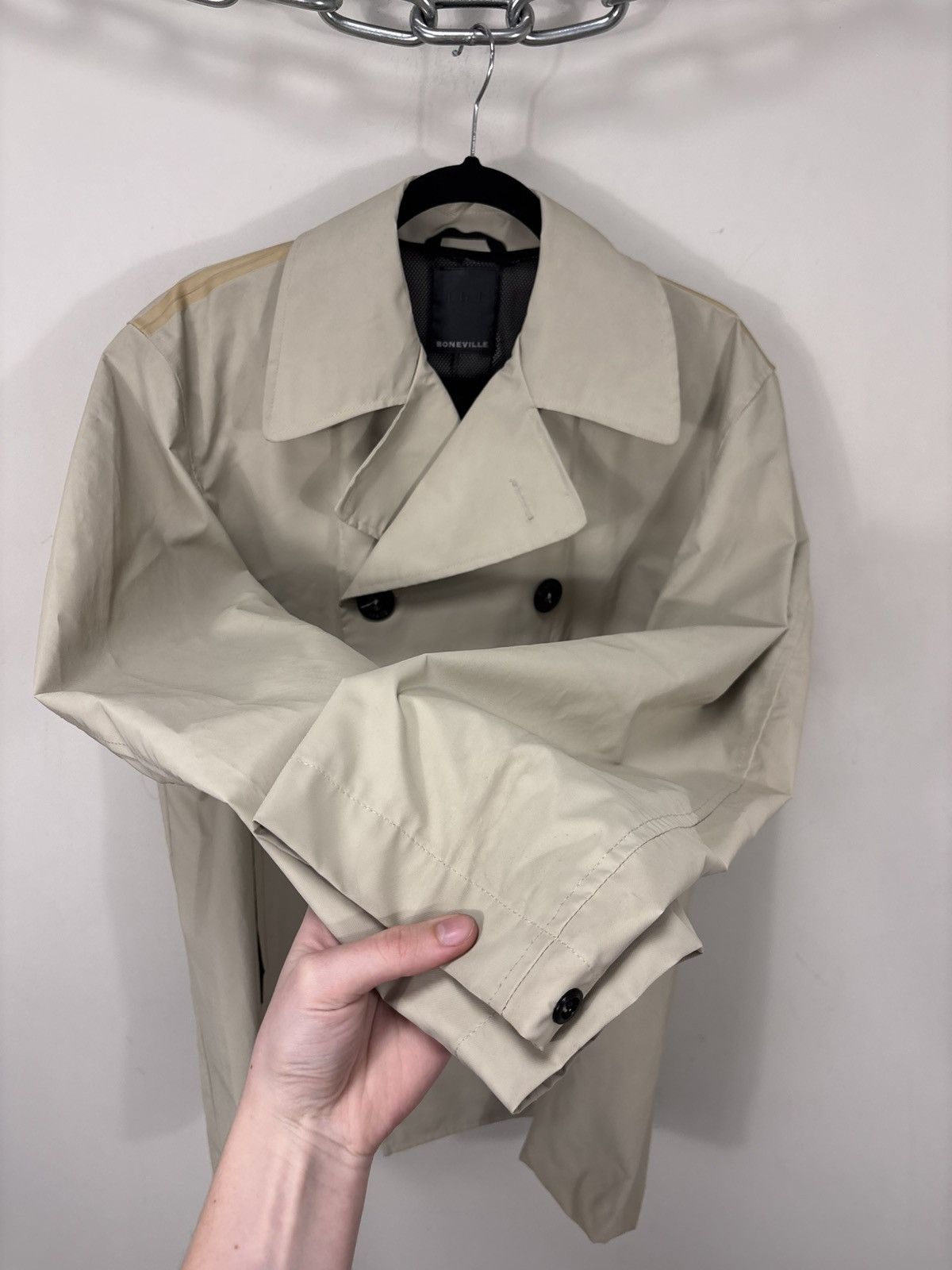 Boneville Vintage Boneville Massimo Osti Tech Double Breasted Coat Size US M / EU 48-50 / 2 - 11 Thumbnail