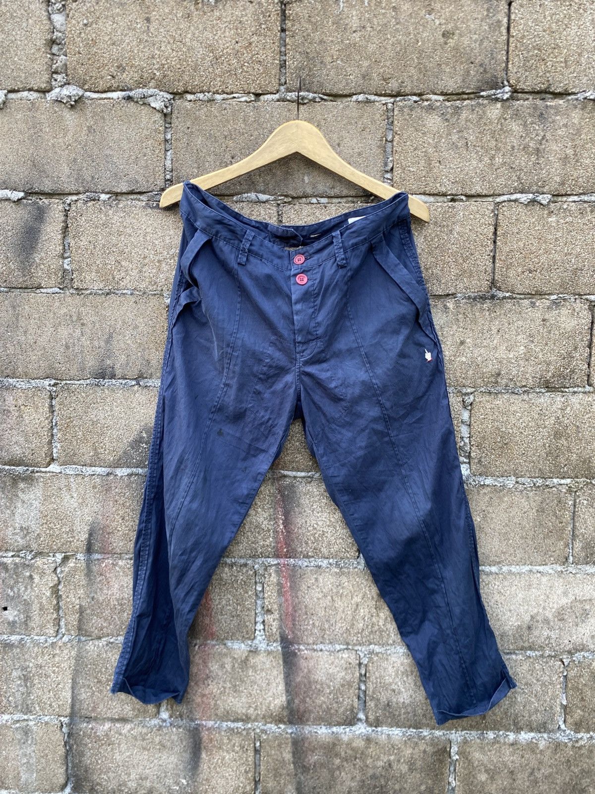Jun Takahashi × Undercover SS13 midle finger pants Size US 30 / EU 46 - 1 Thumbnail