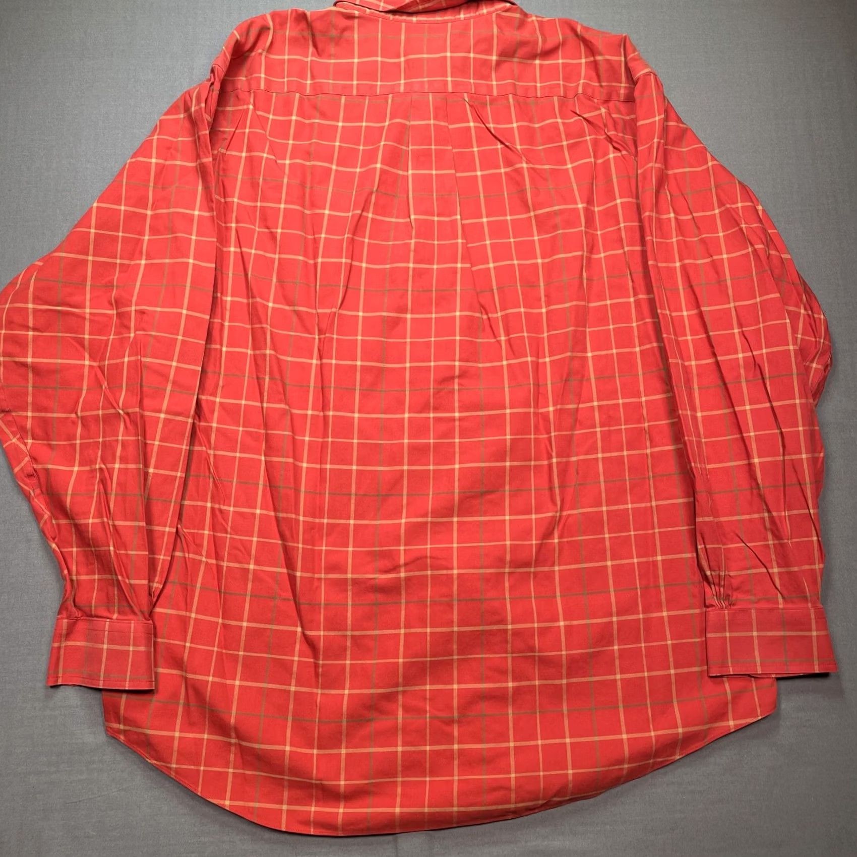 Brooks Brothers Brooks Brothers Shirt Mens XL Red Plaid Long Sleeve Button-Down Non Iron Cotton Size US XL / EU 56 / 4 - 4 Thumbnail