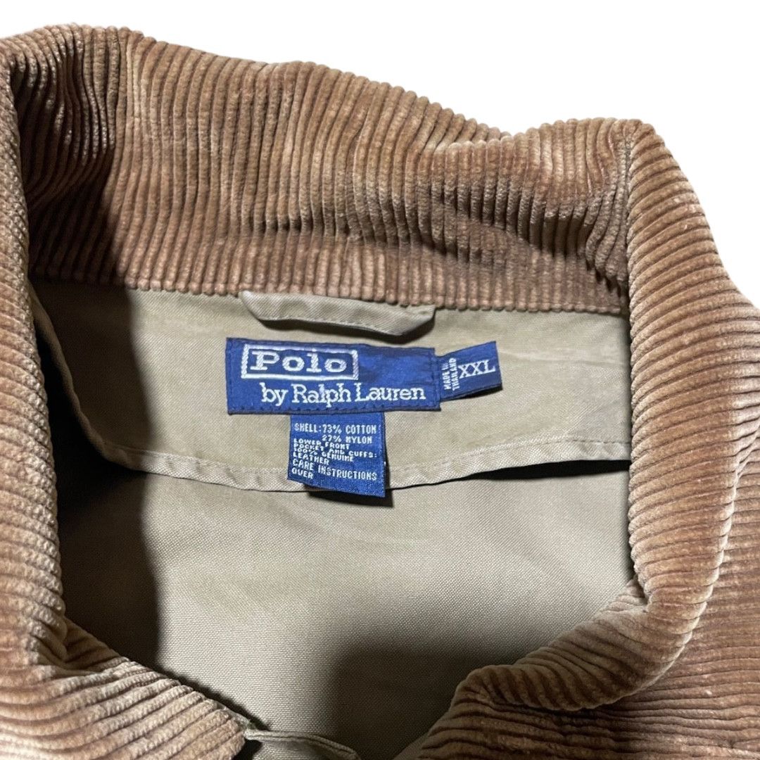 Polo Ralph Lauren 90s Polo Ralph Lauren Fireman Jacket Suede Details XXL Size US XXL / EU 58 / 5 - 7 Thumbnail