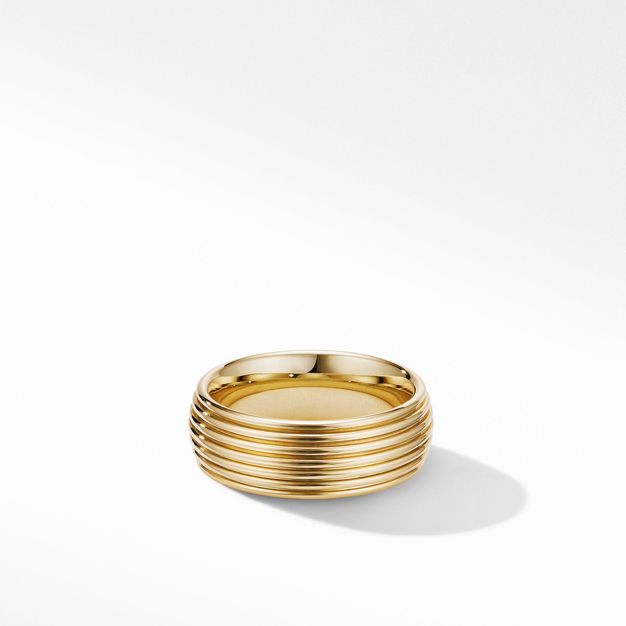 David Yurman o1w1db10325 Size:OS/ Royal Cord Band Ring in 18K in Golden Size ONE SIZE - 1 Thumbnail