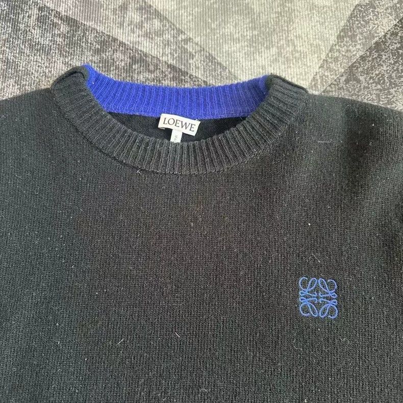 Loewe LOEWE Embroidered logo wool sweater Size XS / US 0-2 / IT 36-38 - 2 Thumbnail