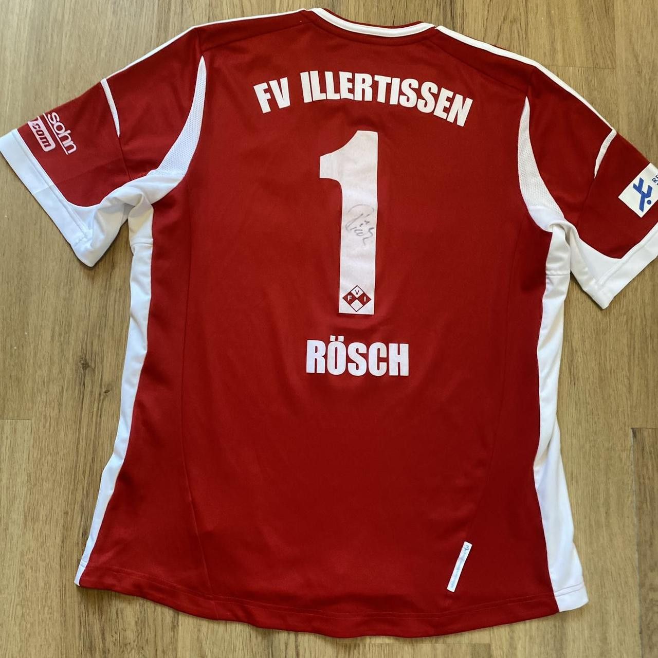 Adidas 2011-12 FV Illertissen *1 Rosch Match Worn Formotion Adidas Size US L / EU 52-54 / 3 - 1 Thumbnail