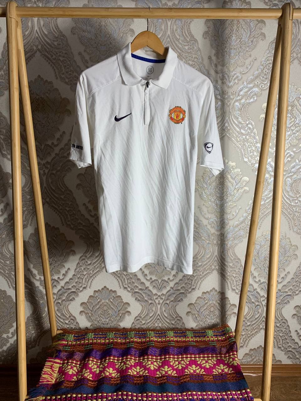 Nike × Vintage VERY RARE NIKE FC MANCHESTER UNITED ENGLAND SOCCER JERSEY Size US M / EU 48-50 / 2 - 1 Thumbnail
