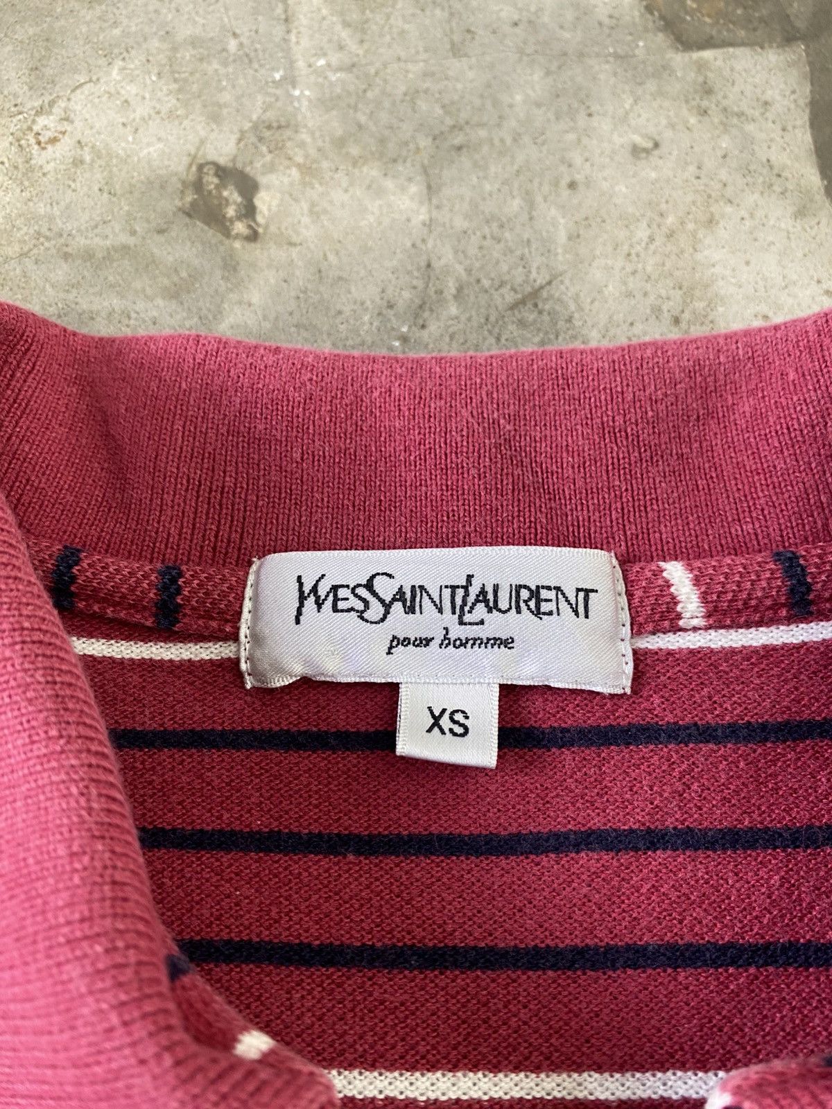 Yves Saint Laurent Yves Saint Lauren Pour Homme Colar Shirt Size US XS / EU 42 / 0 - 11 Thumbnail