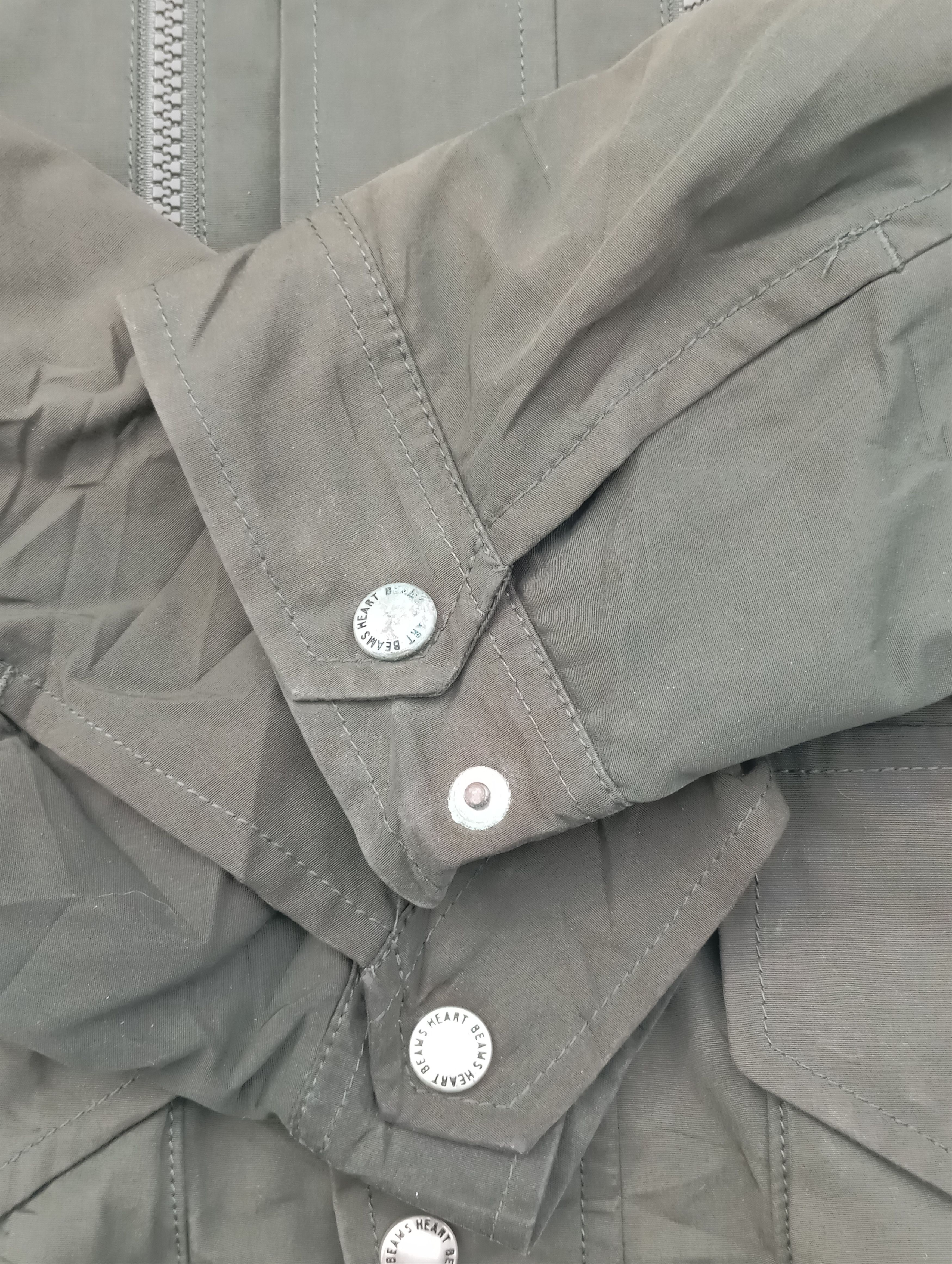 Beams Plus × Japanese Brand Olive Beams parka with hoodie Size US L / EU 52-54 / 3 - 5 Thumbnail