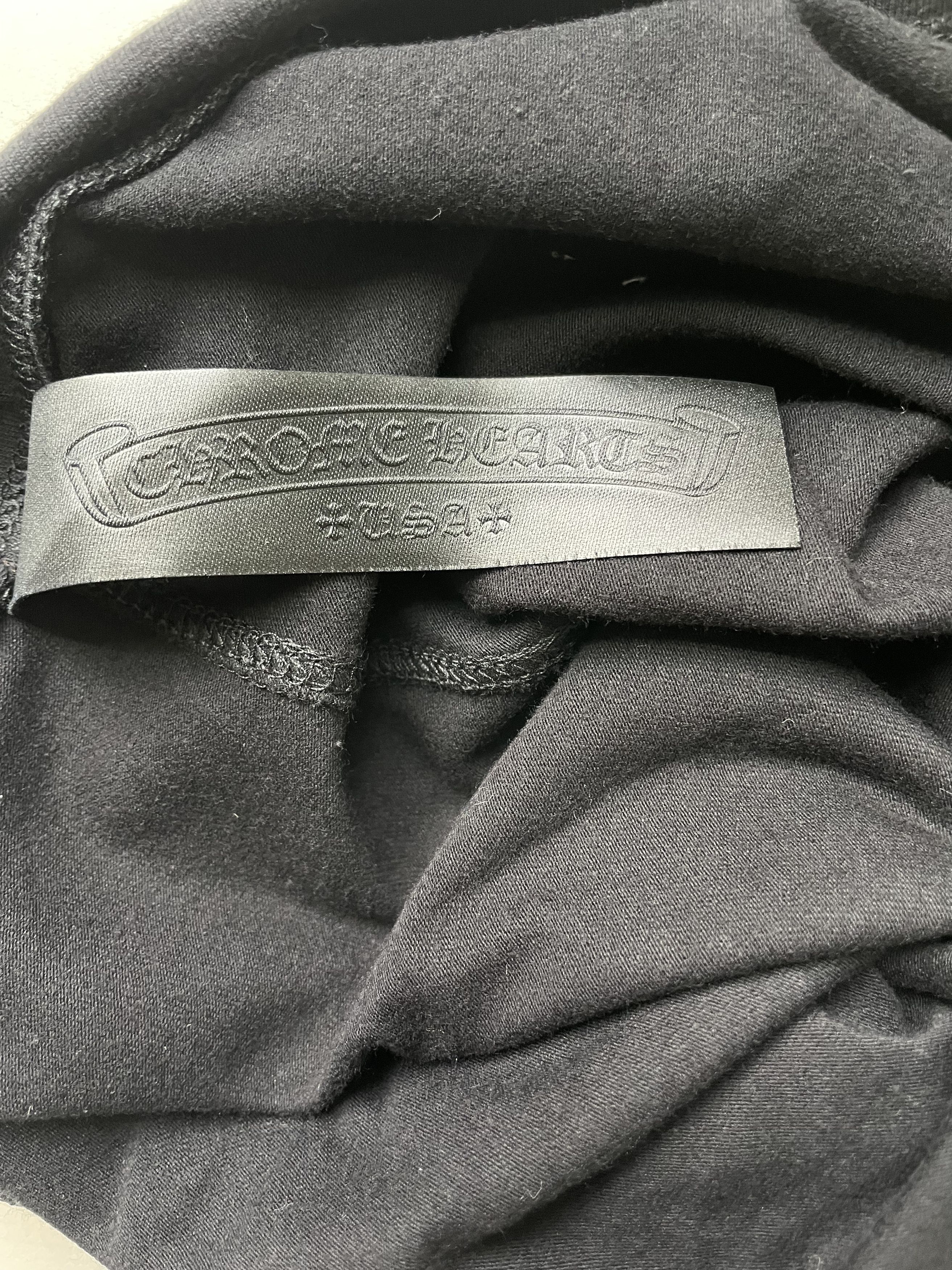 Chrome Hearts Chrome Hearts Black Bell-Bottom Yoga Pants Size 27" / US 4 / IT 40 - 6 Thumbnail
