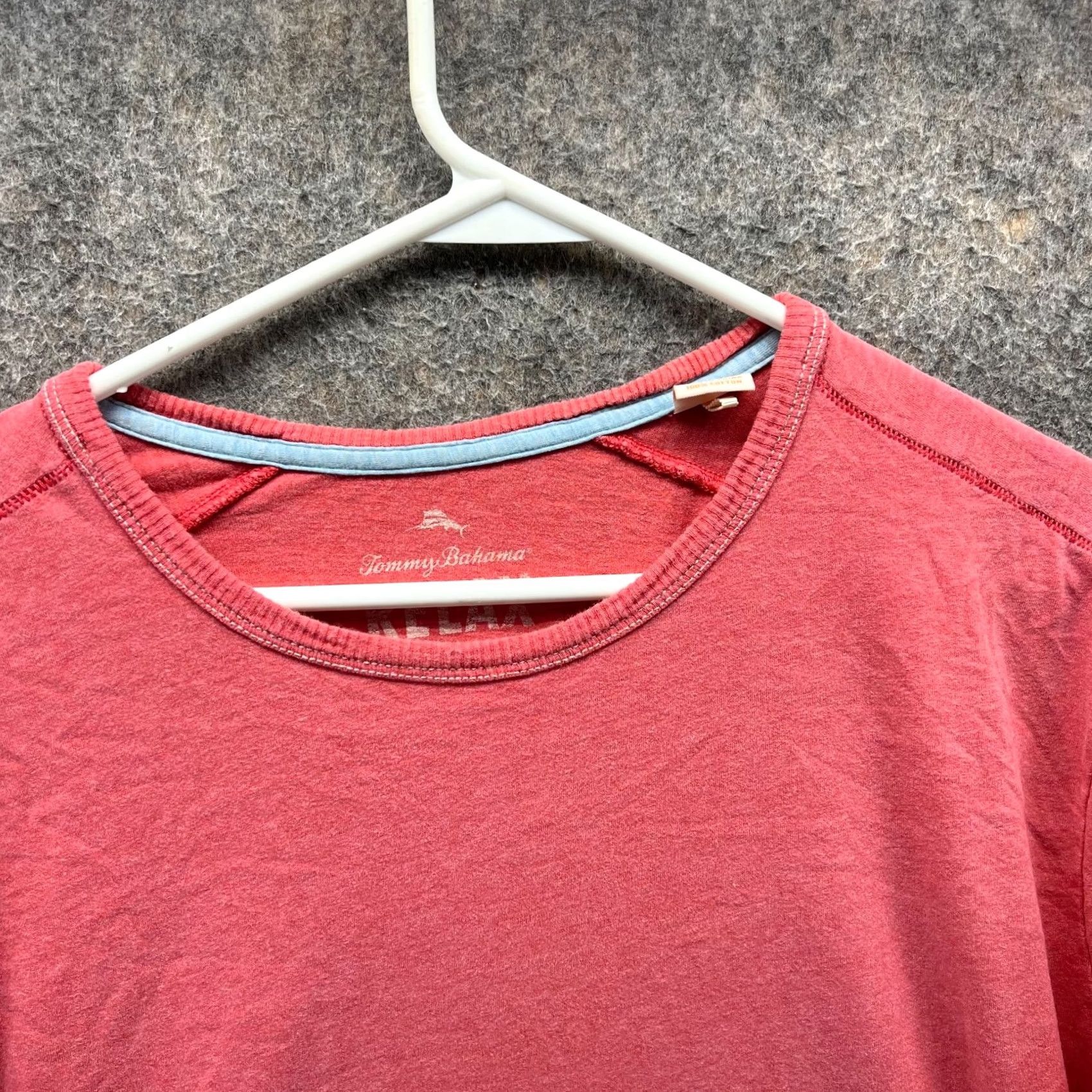 Tommy Bahama Tommy Bahama Shirt Mens Large Pink Long Sleeve Relax Crewneck Marlin Print Size US L / EU 52-54 / 3 - 6 Thumbnail