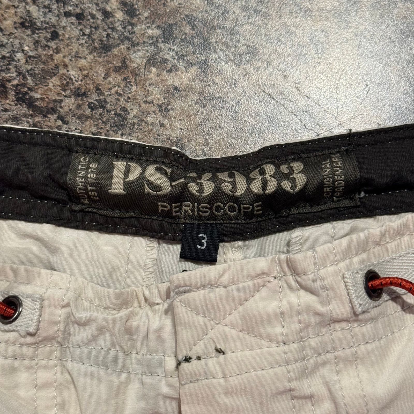 Other PS-3983 Periscope Pants Y2K Skater Streetwear Baggy Capri 3 Size 31" - 3 Thumbnail