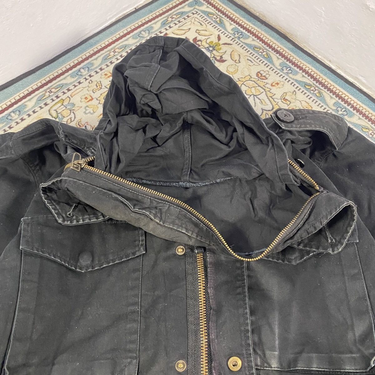 Alpha Industries × Avirex × Buzz Rickson's 1990s-Avirex PX M65 Canvas Double Inner Jacket Size US L / EU 52-54 / 3 - 7 Thumbnail