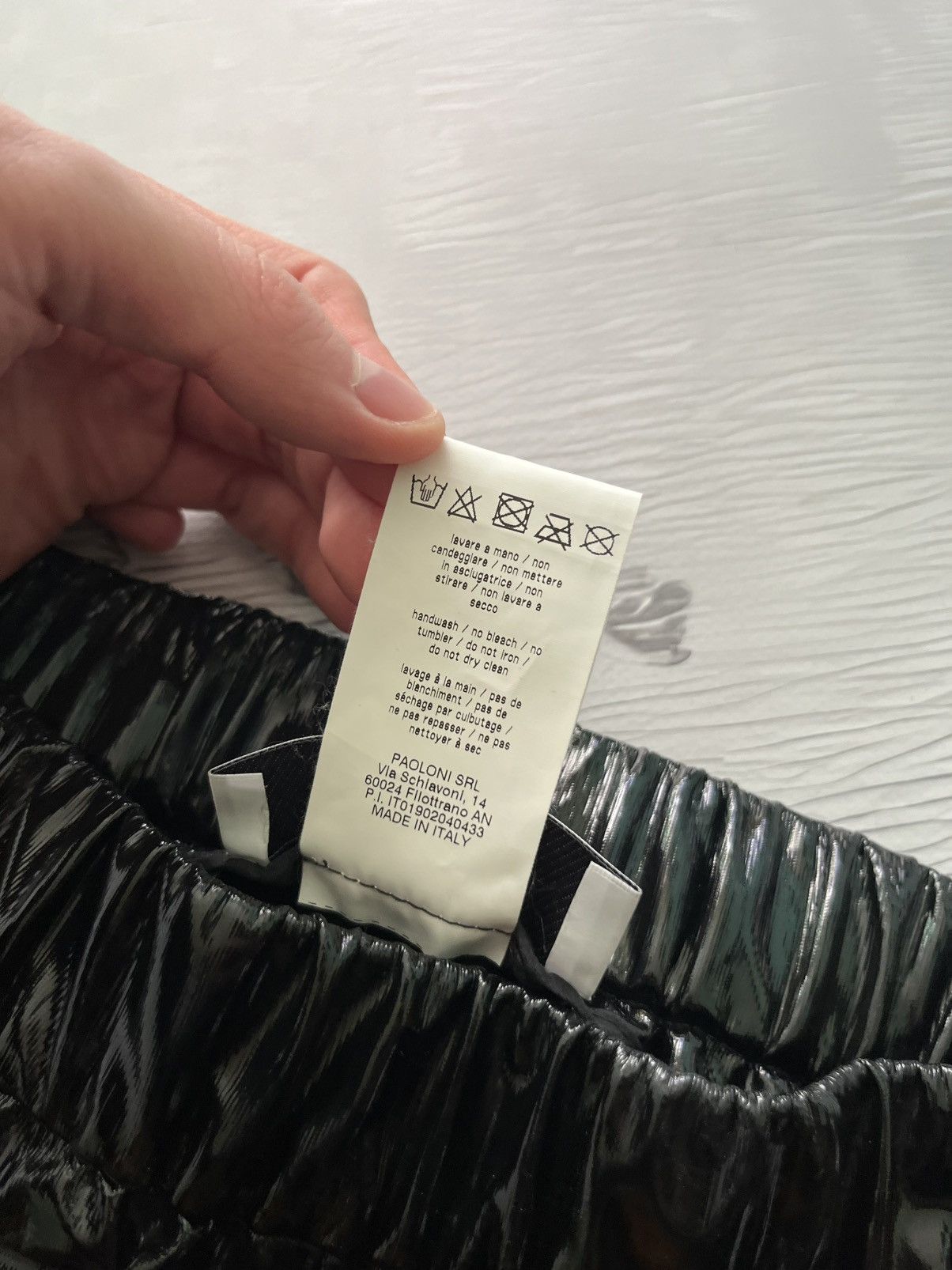 MSGM MSGM Milano Pants Black Polyester Blend Leggings Size 27" / US 4 / IT 40 - 6 Thumbnail