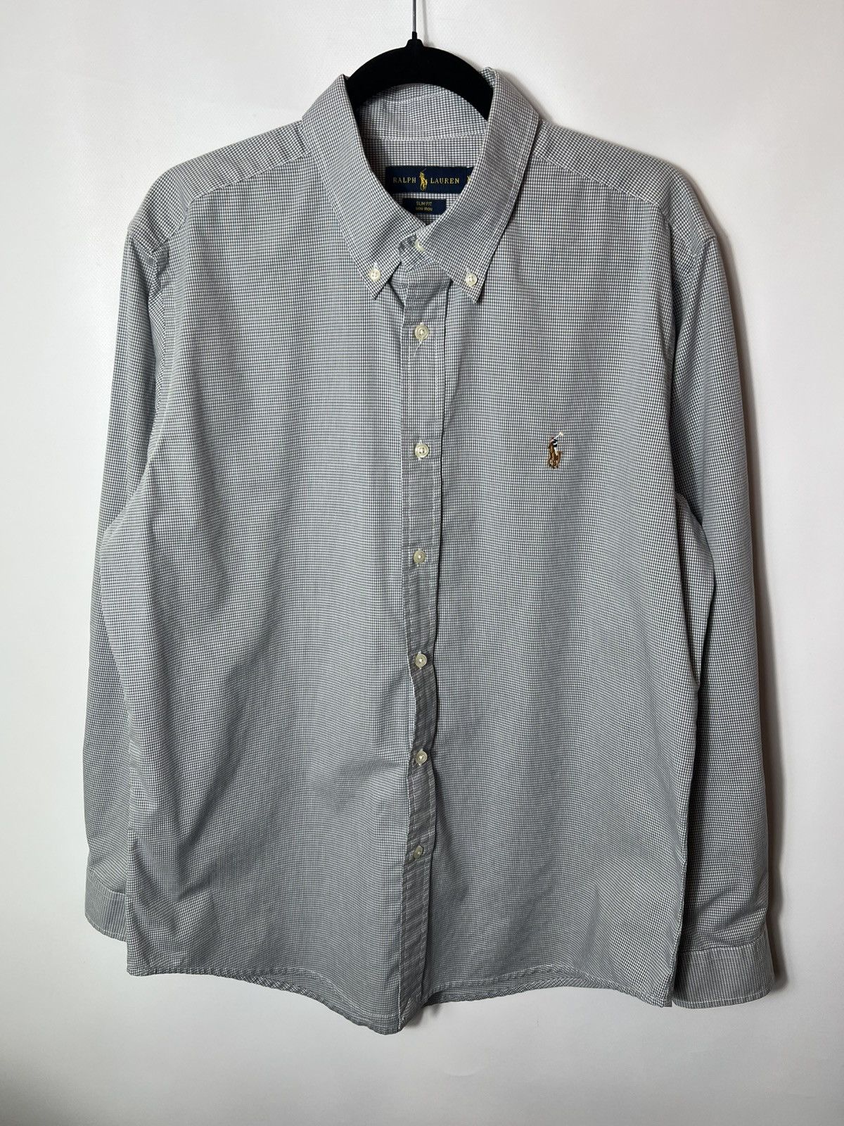 Polo Ralph Lauren Vintage luxury Polo Ralph Lauren Non Iron Button Up Shirt Size US XL / EU 56 / 4 - 1 Thumbnail