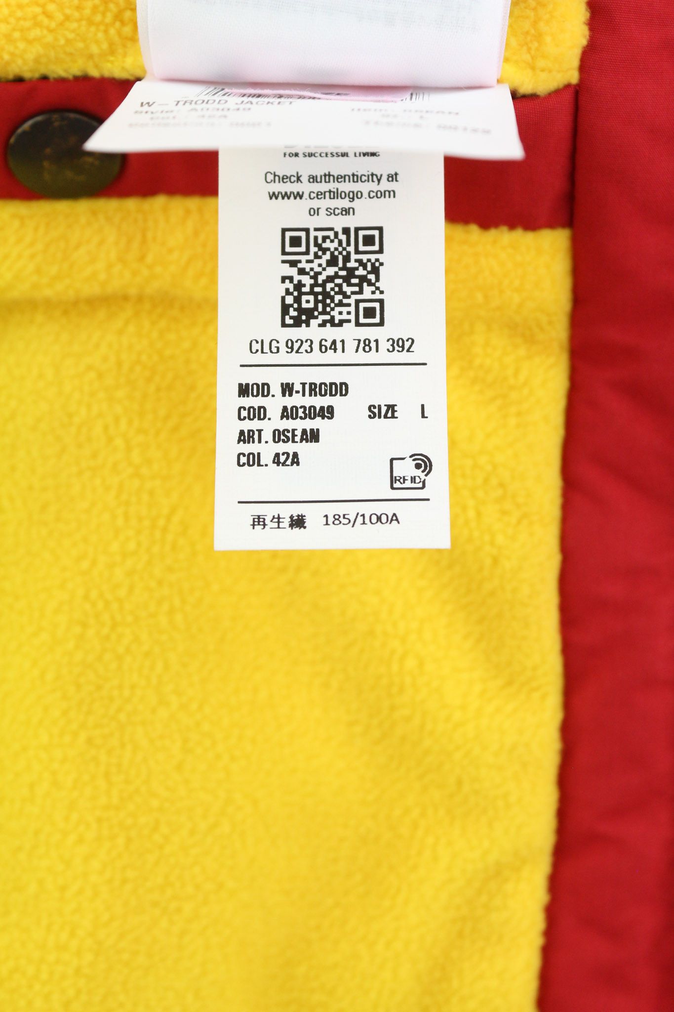 Diesel W-TRODD L Oversized Fleece Lined Hooded Zip Jacket 40058 Size US L / EU 52-54 / 3 - 6 Thumbnail
