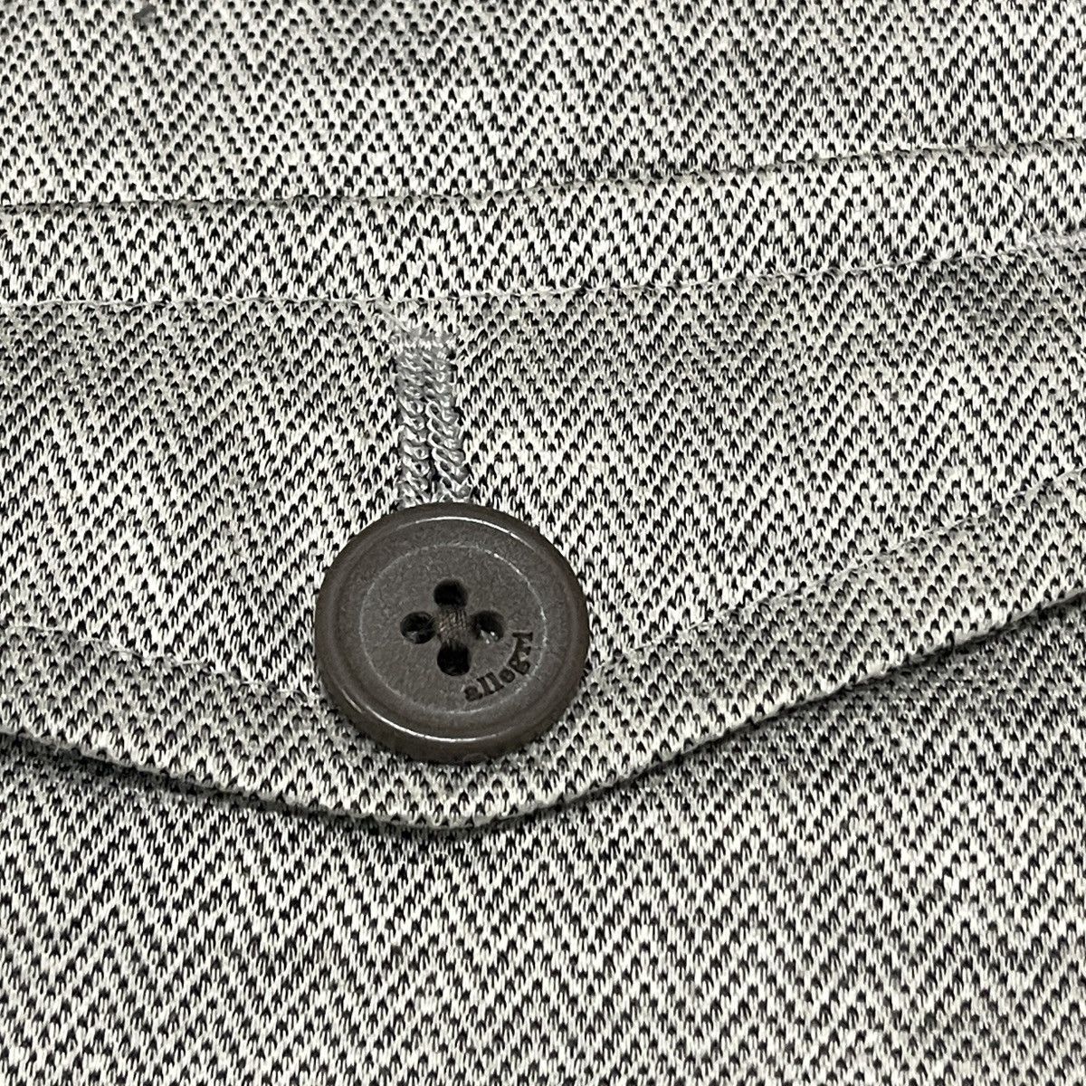 Allegri Vintage Allegri Grey Linen Blend Safari Style Blazer Jacket Size US S / EU 44-46 / 1 - 6 Thumbnail