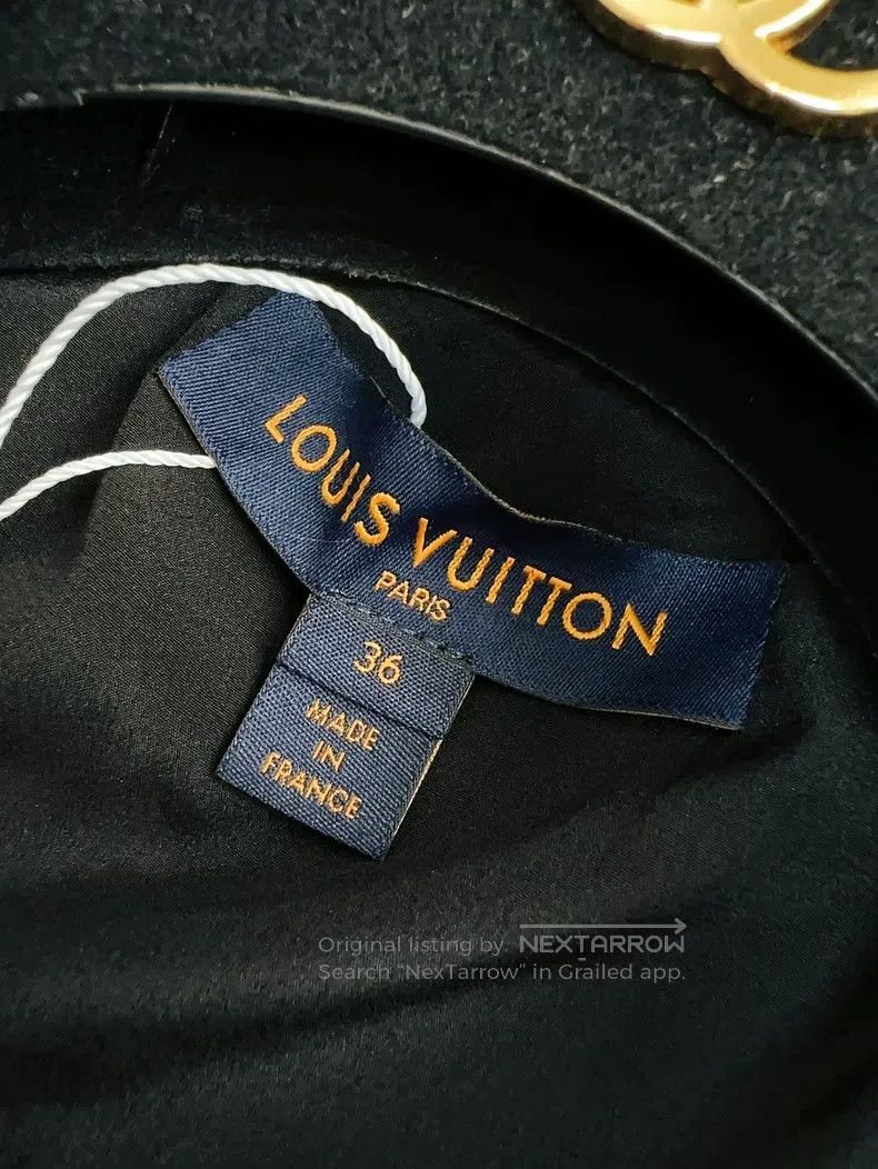 Louis Vuitton Louis Vuitton Black long-sleeve zip-up jacket with full-pr Size XS / US 0-2 / IT 36-38 - 4 Thumbnail