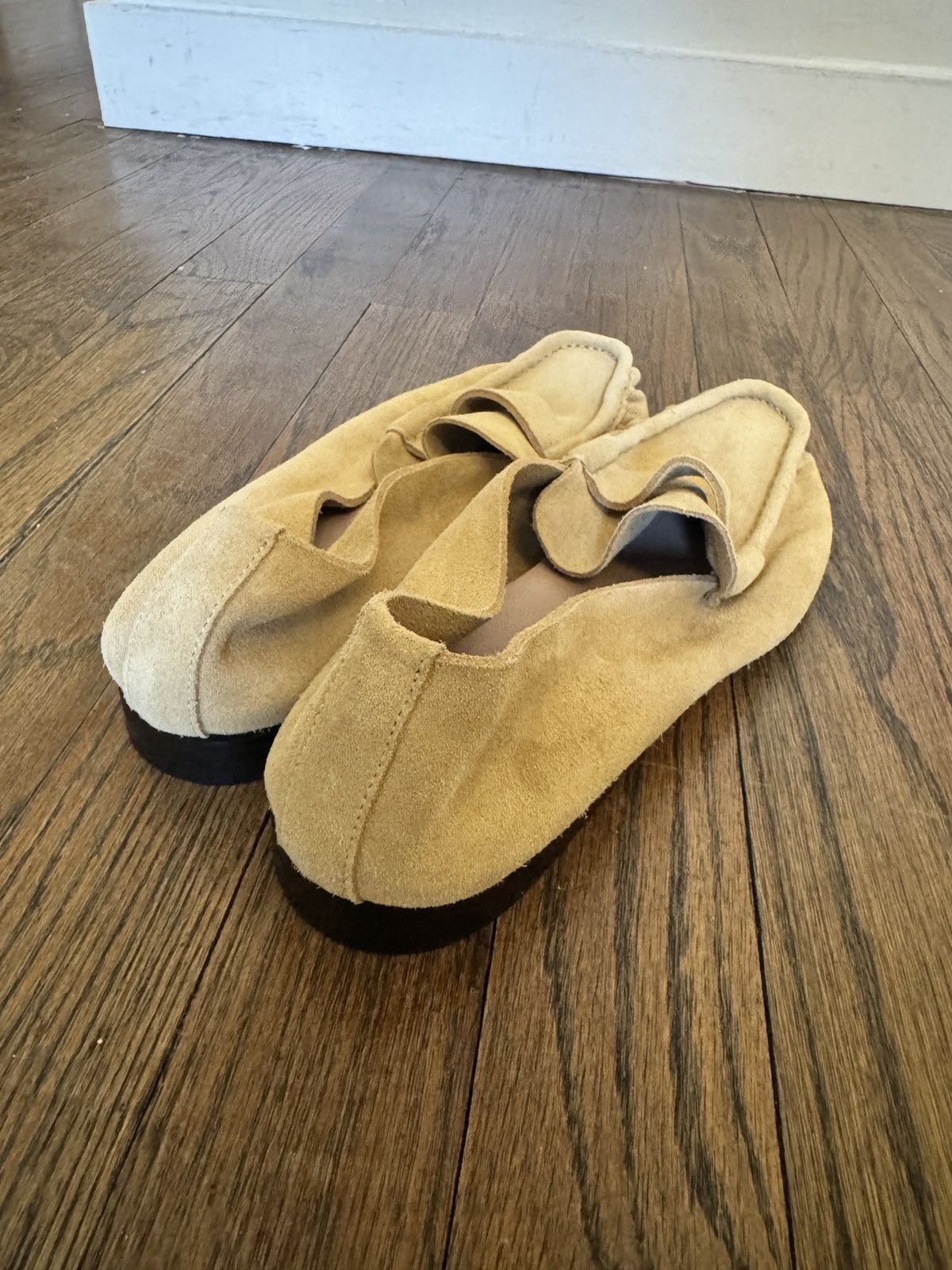 The Row The Row Suede Soft Moccasin Size US 9 / IT 39 - 4 Thumbnail