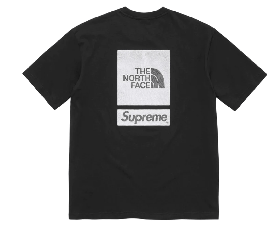 image of Supreme The North Face S/s Top Black, Men's (Size Small)