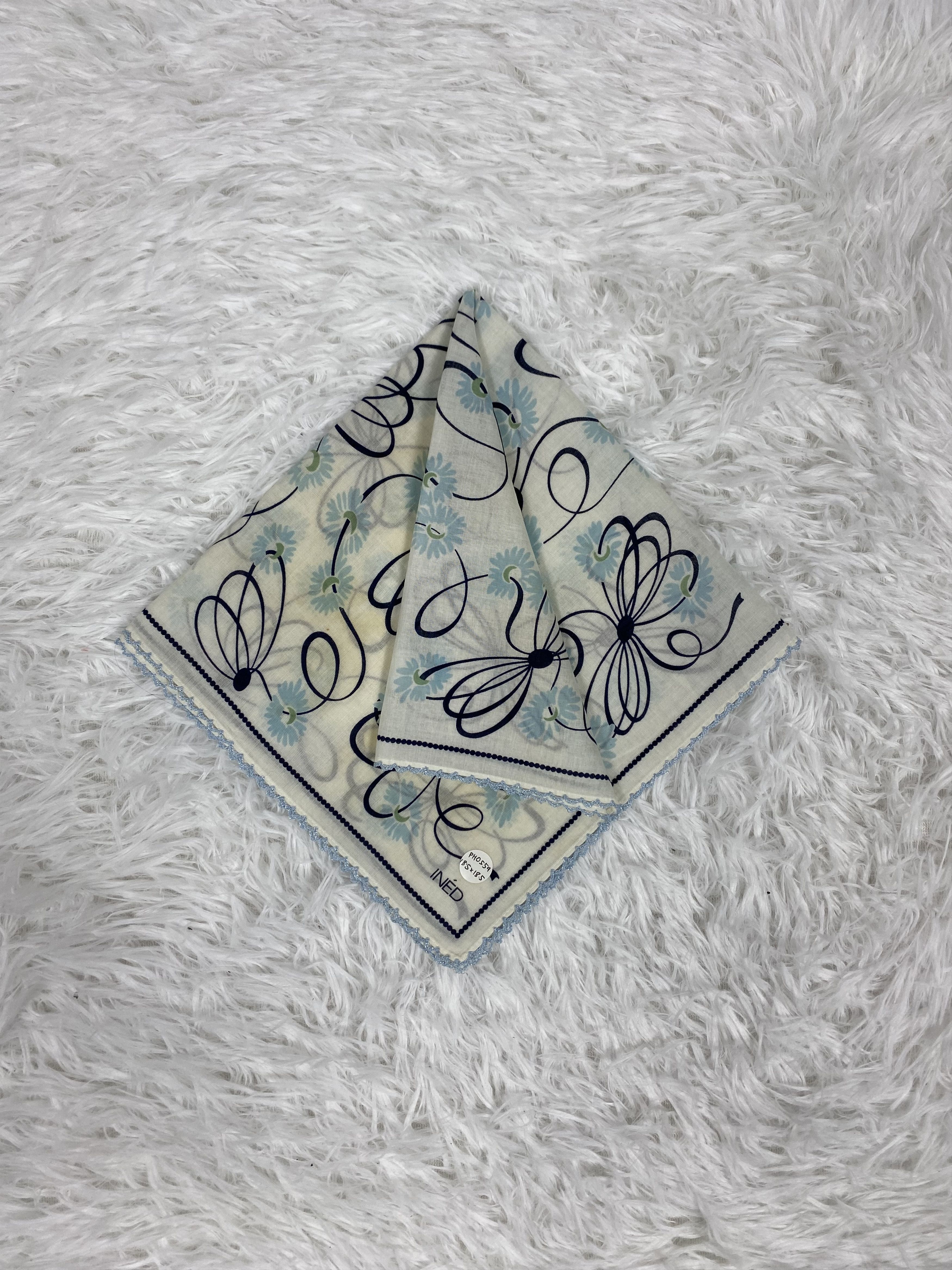 Issey Miyake × Japanese Brand × Vintage Vintage INED Handkerchief Neckerchief PH0539 Size ONE SIZE - 1 Thumbnail