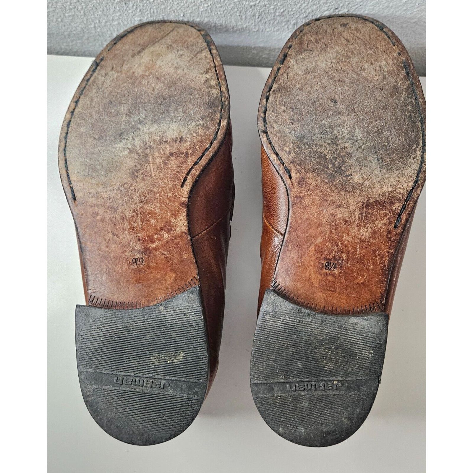 Other Jarman Men's Shelter Leather Loafers Brown Size 9.5 Size US 9.5 / EU 42-43 - 6 Thumbnail