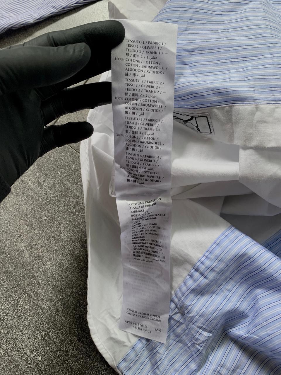 Alexander McQueen FREE TAX! Patchworked Longsleeve Shirt Size US M / EU 48-50 / 2 - 10 Thumbnail