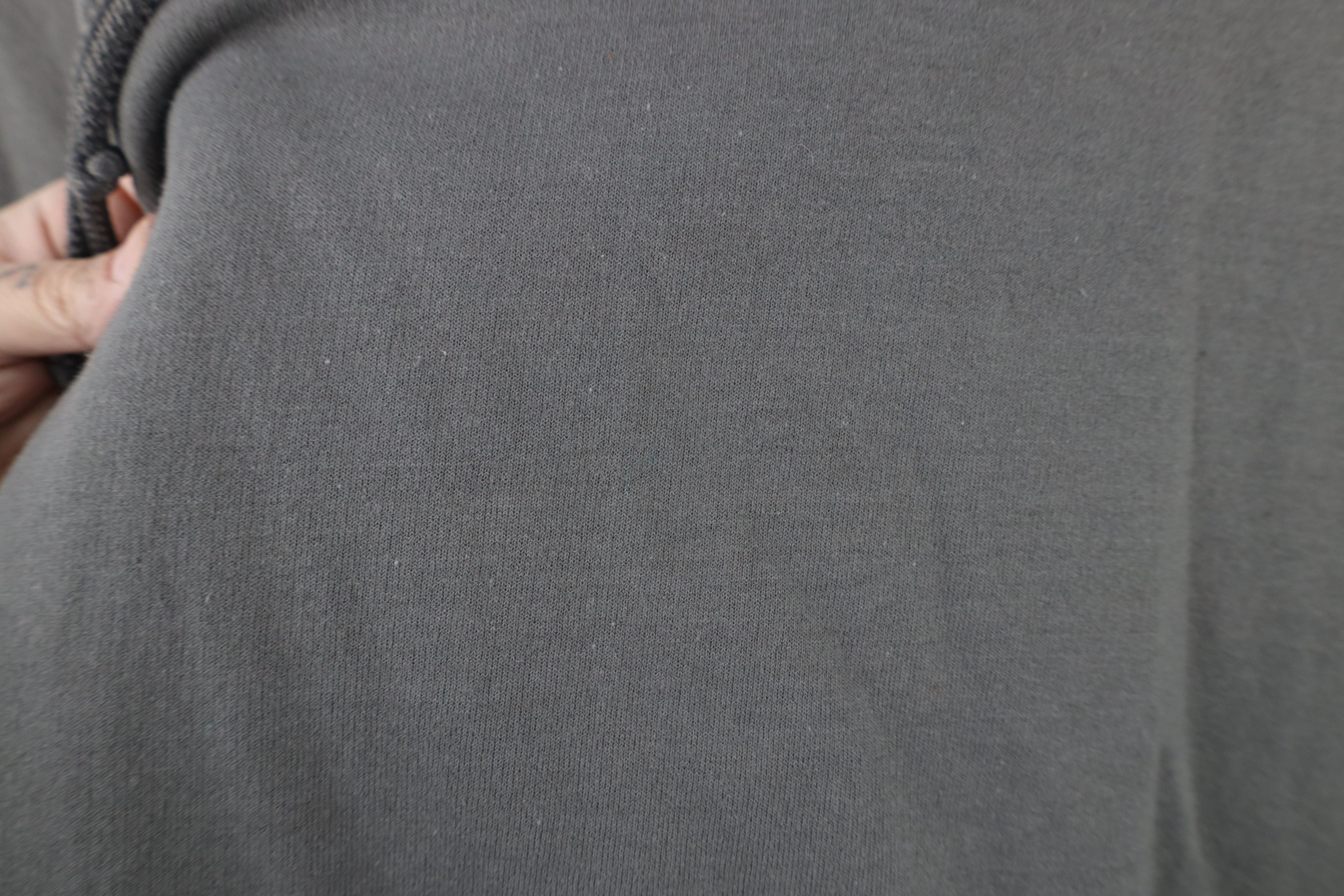 Vintage Vintage 90s Y2K Streetwear Blank Hoodie Sweatshirt Gray Size US L / EU 52-54 / 3 - 6 Thumbnail