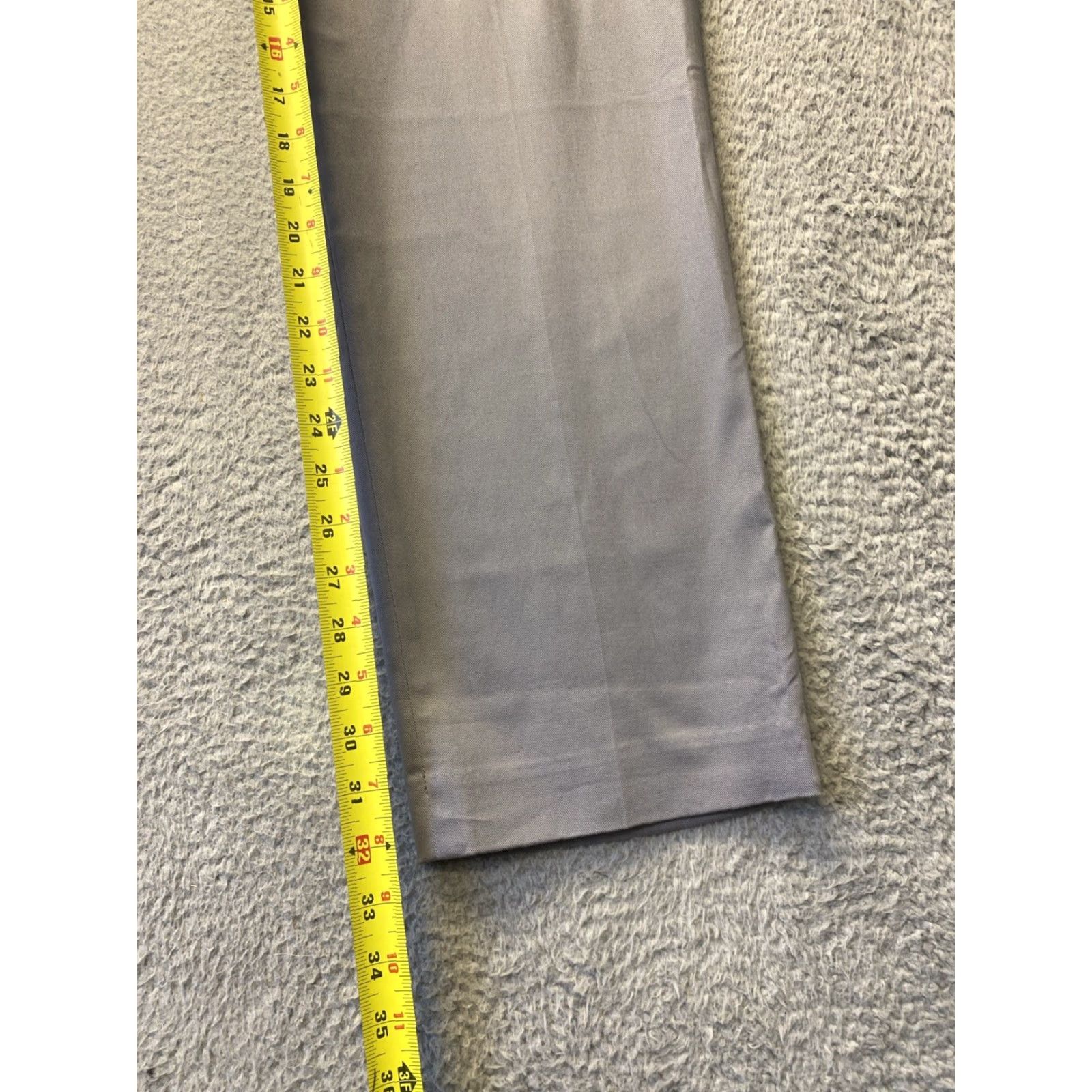 J.Crew J.Crew Chino Pants Mens 34x32 GRAY Chino Office Business Casual / 0664 Size US 34 / EU 50 - 4 Thumbnail