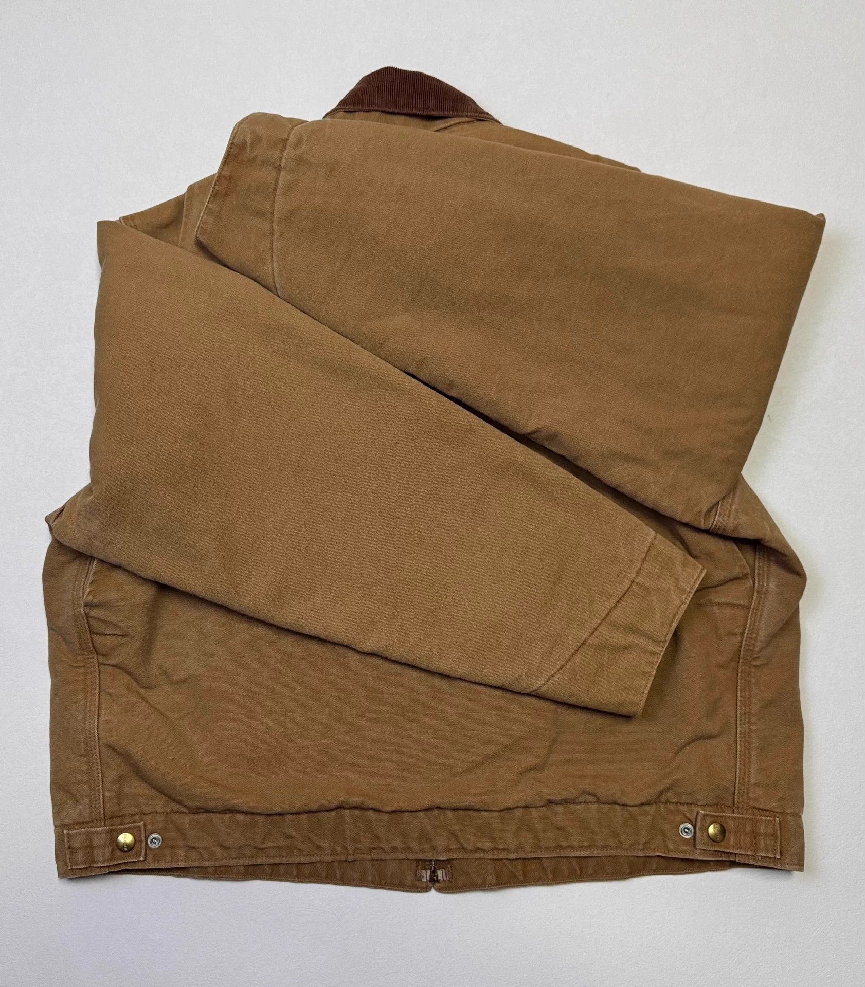 Carhartt Vintage Carhartt J01 Brown XL 06 USA Size US XL / EU 56 / 4 - 6 Thumbnail
