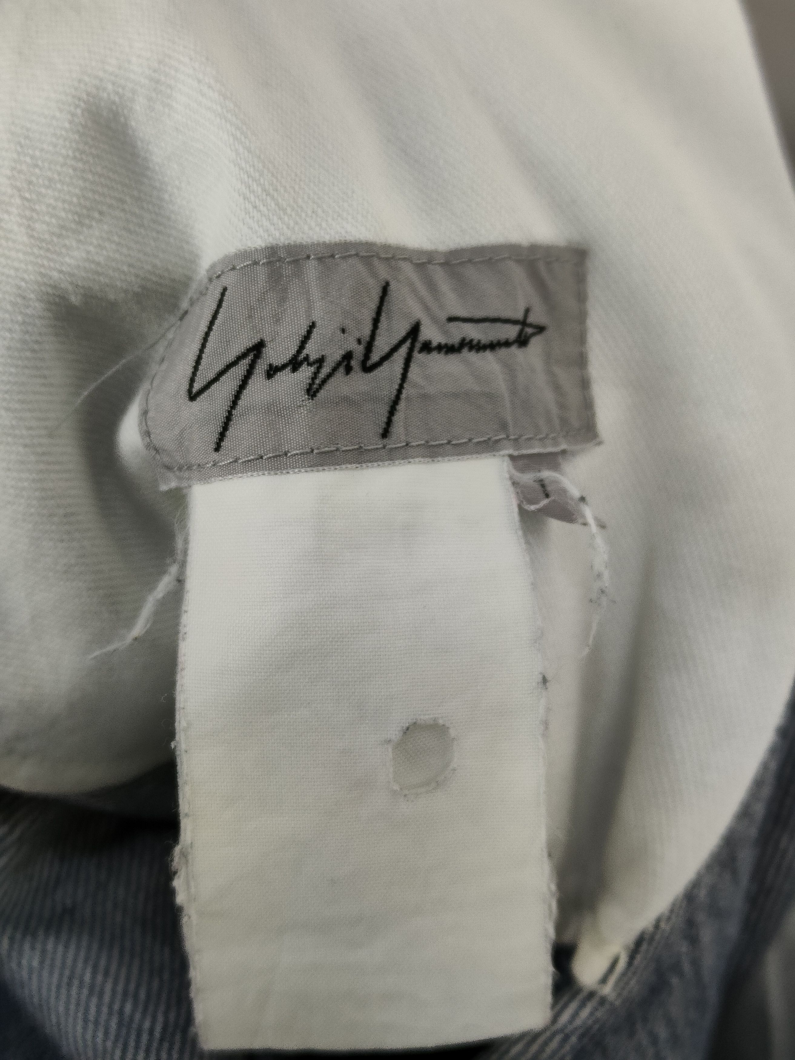 Japanese Brand × Yohji Yamamoto Yohji Yamamoto Signature Label Selvedge Denim Pant Size US 28 / EU 44 - 6 Thumbnail
