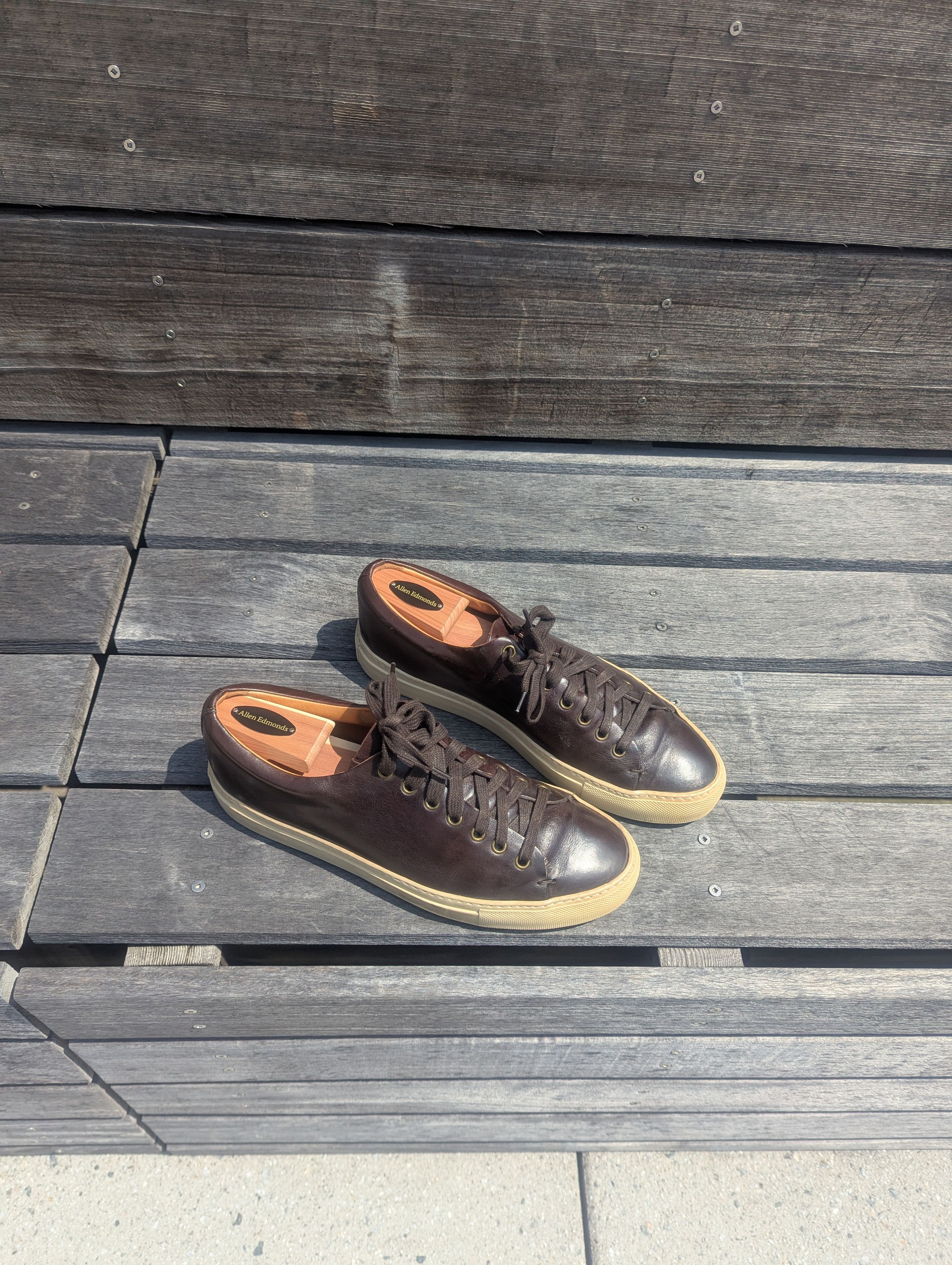 Buttero Tanino Sneakers in Ebony Leather Size US 7 / EU 40 - 7 Thumbnail