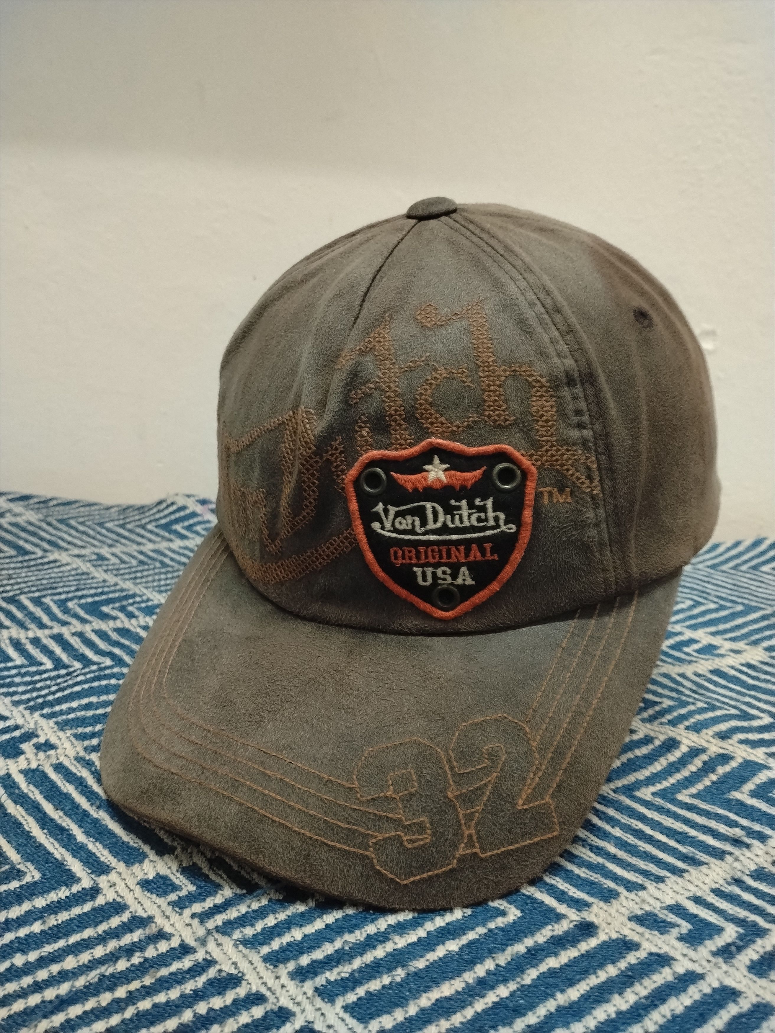 Von Dutch Vintage Von Dutch Velvet 32 Baseball Hat Size ONE SIZE - 1 Thumbnail