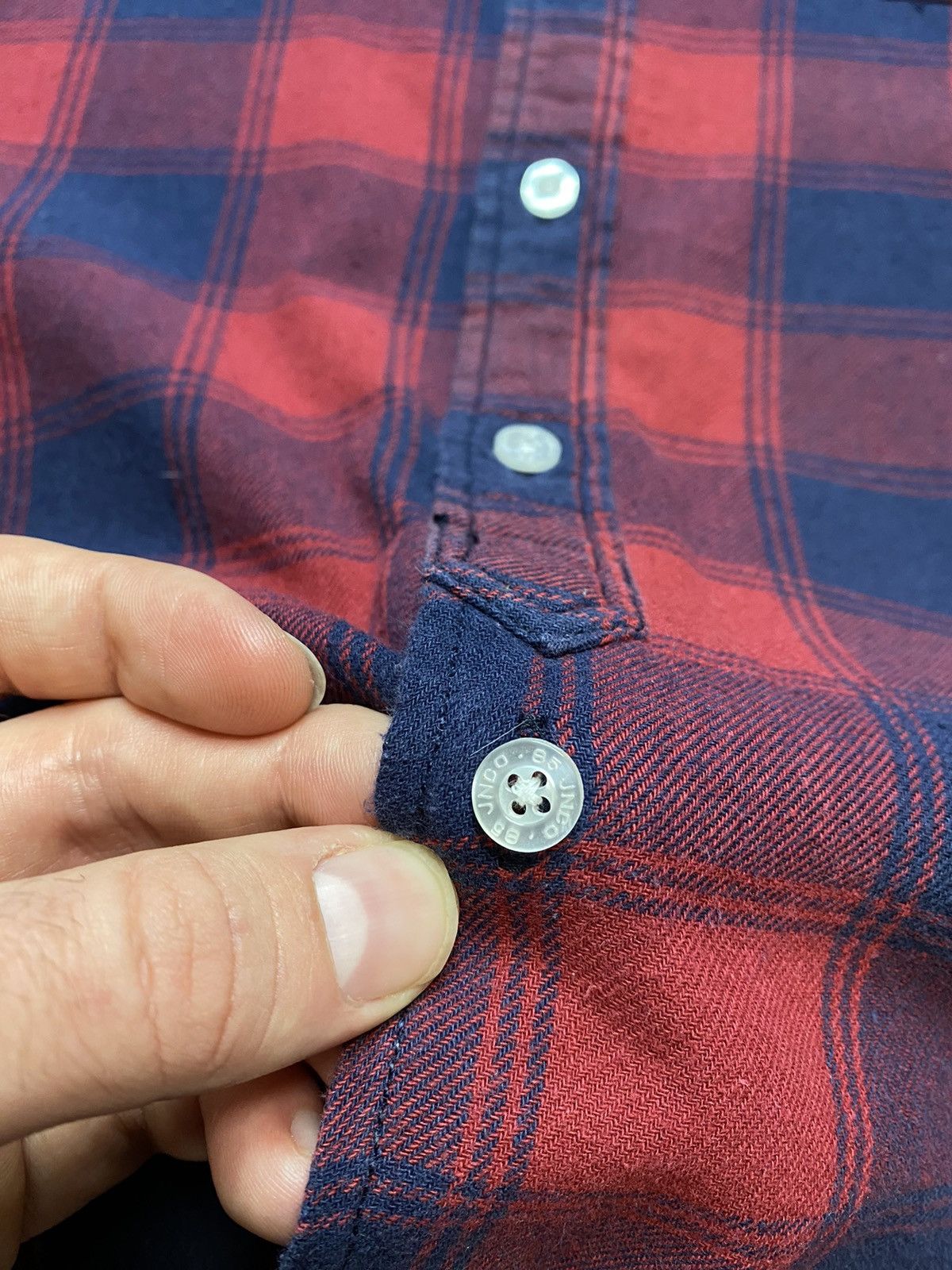 Flannel × JNCO Plaid Tartan Flannel Shirt Size US M / EU 48-50 / 2 - 10 Thumbnail