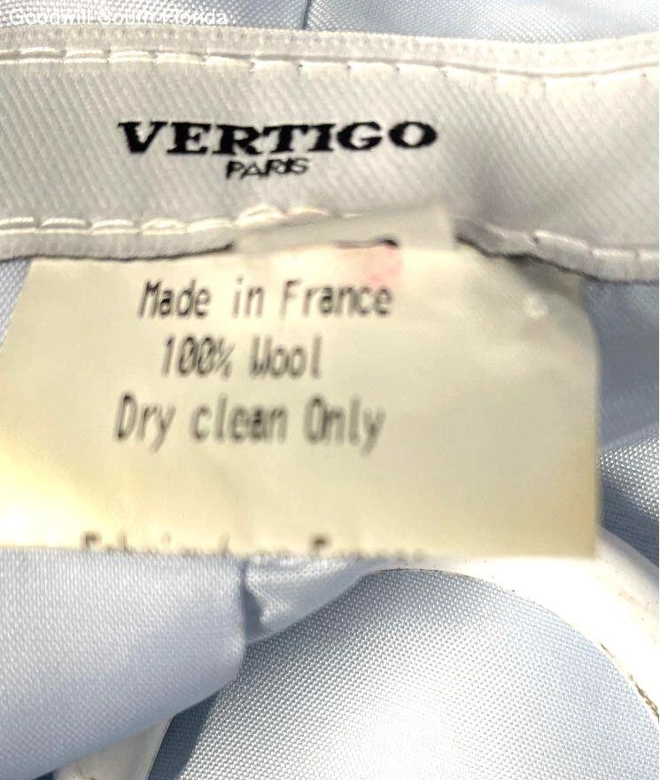 Other Vertigo Blue Blazer And Skirt 2-Piece Suit Size M / US 6-8 / IT 42-44 - 4 Thumbnail