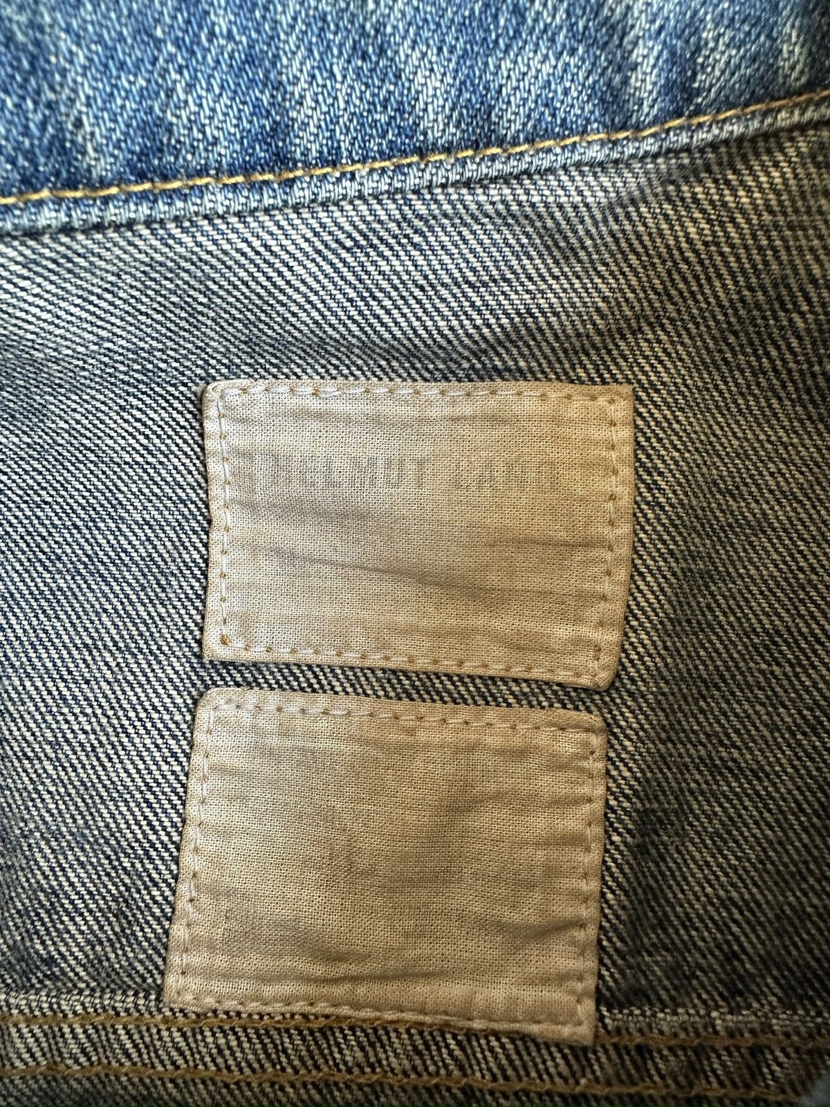 Helmut Lang Helmut Lang 2000s vintage dark denim classic 2 pocket jacket Size US M / EU 48-50 / 2 - 9 Thumbnail