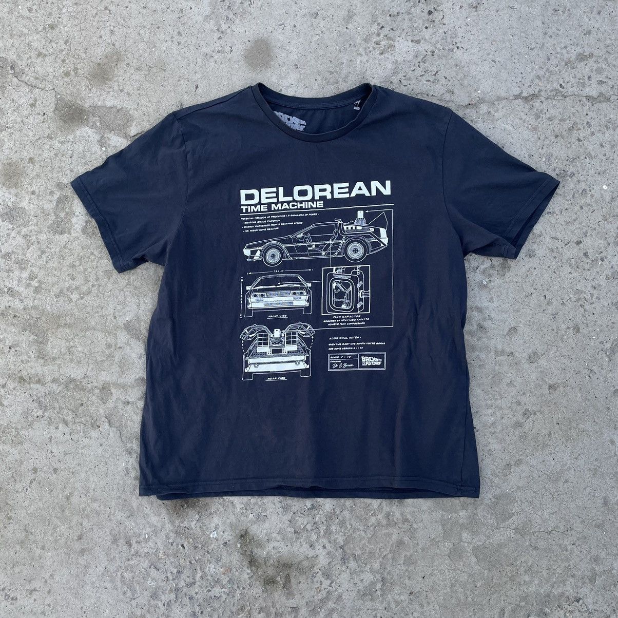 Future × Vintage Vintage T-shirts Delorean Time Machine Logo Back to Future Size US XXL / EU 58 / 5 - 1 Thumbnail