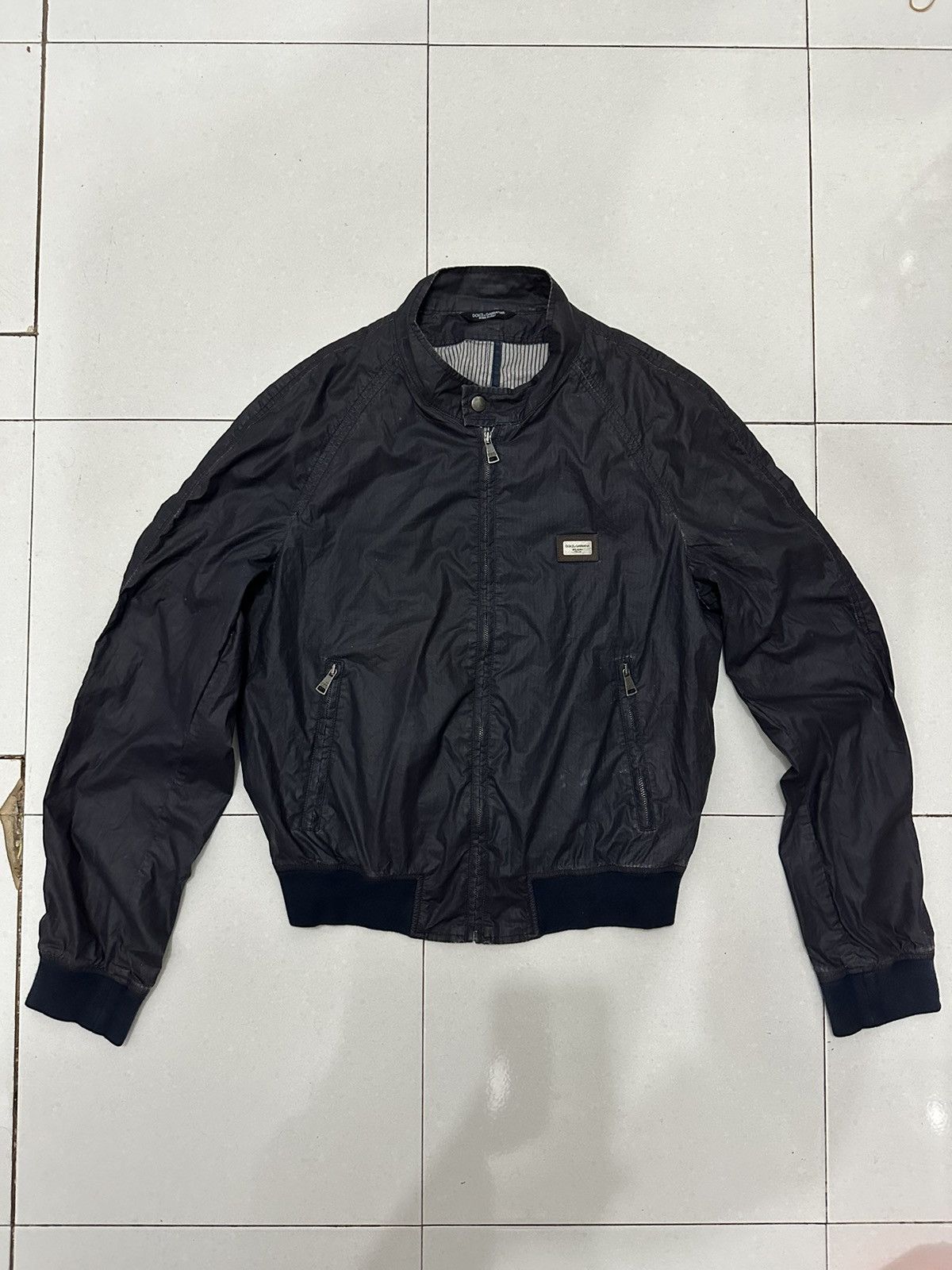 Dolce & Gabbana VTG Distress Dolce & Gabbana Logo Plaque Jacket Size US M / EU 48-50 / 2 - 2 Thumbnail