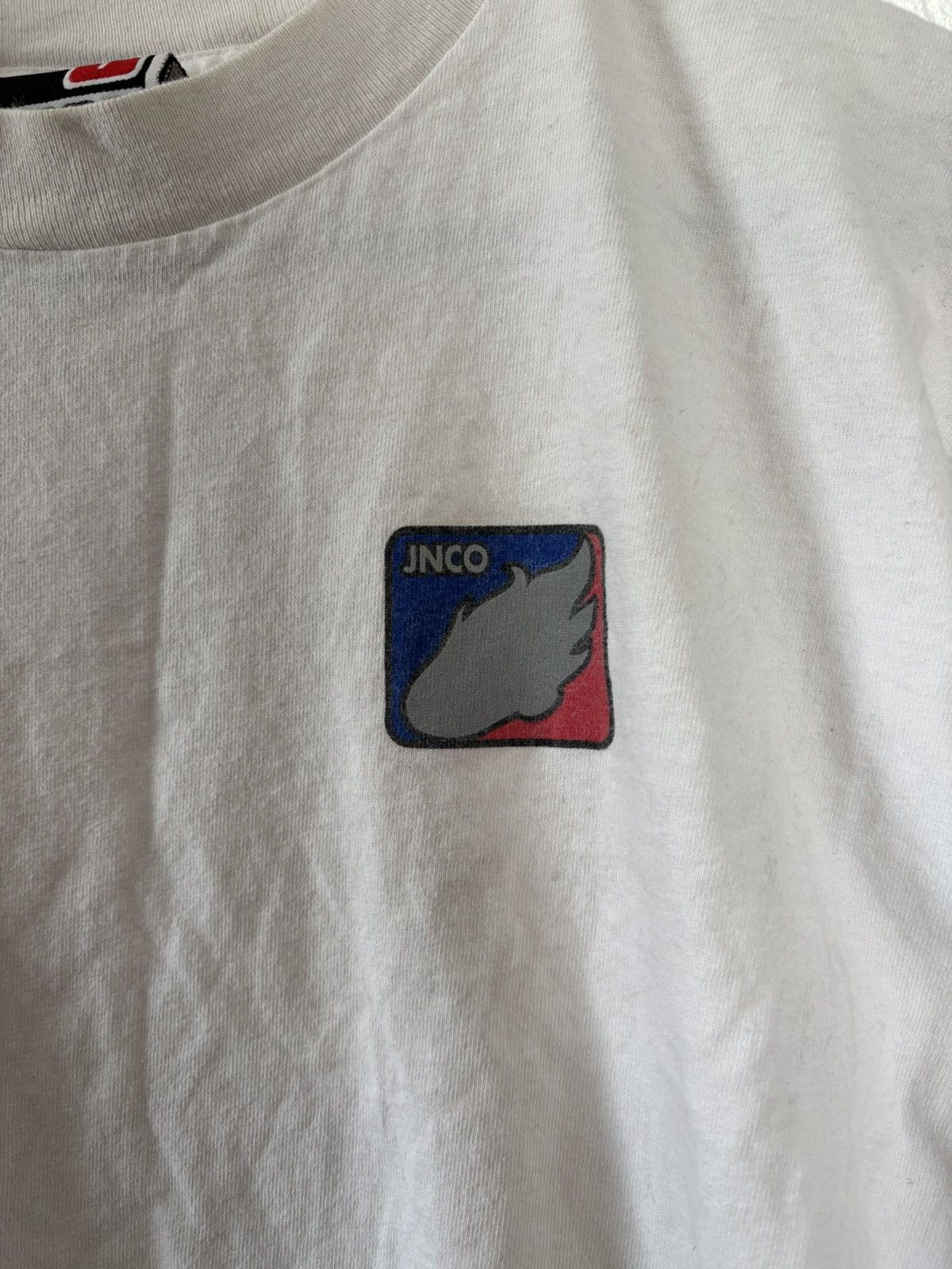 JNCO *RARE* VINTAGE 90s JNCO FLAME HEAD TEE Size US L / EU 52-54 / 3 - 3 Thumbnail