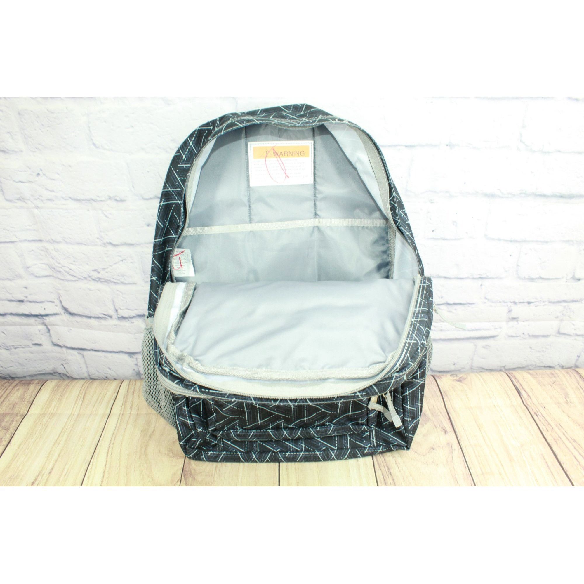 L.L. Bean LL Bean Unisex Book School Backpack Triangles Print Size ONE SIZE - 11 Thumbnail