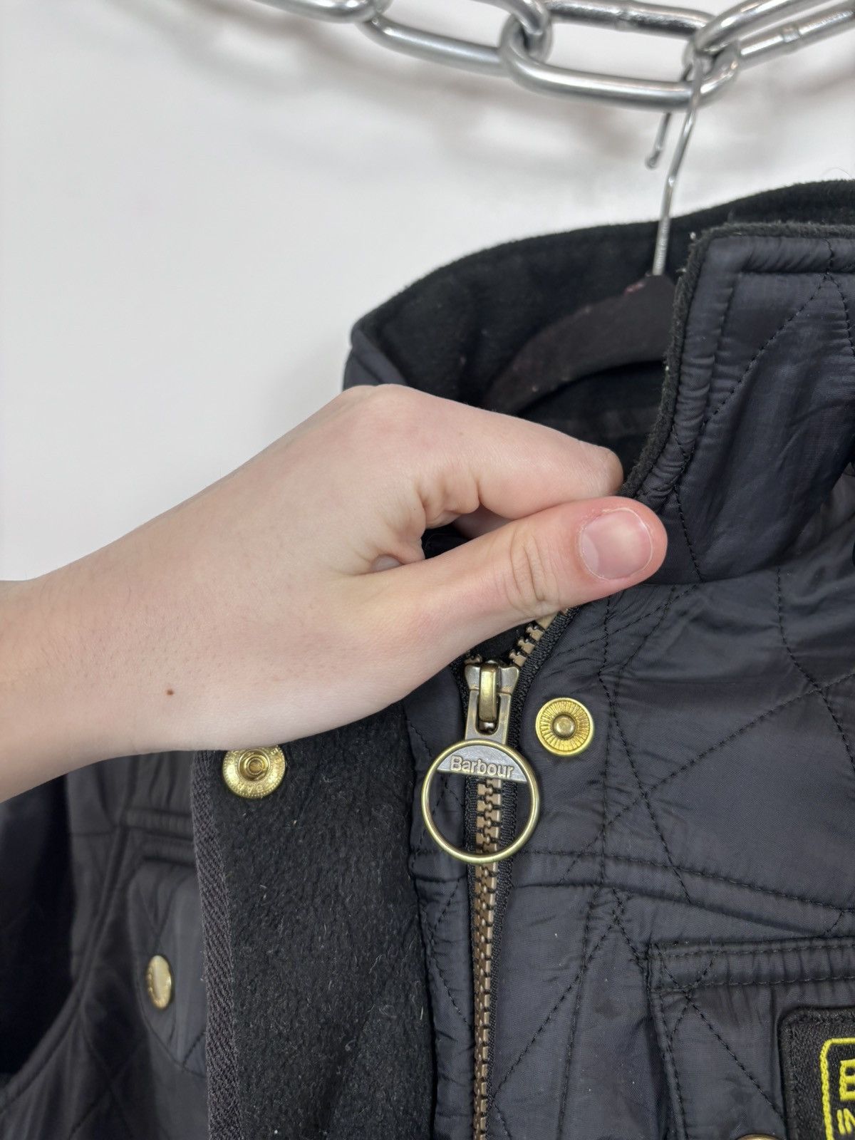 Barbour Barbour International Women’s Polarquilt Jacket Quilted Coat Size M / US 6-8 / IT 42-44 - 15 Thumbnail