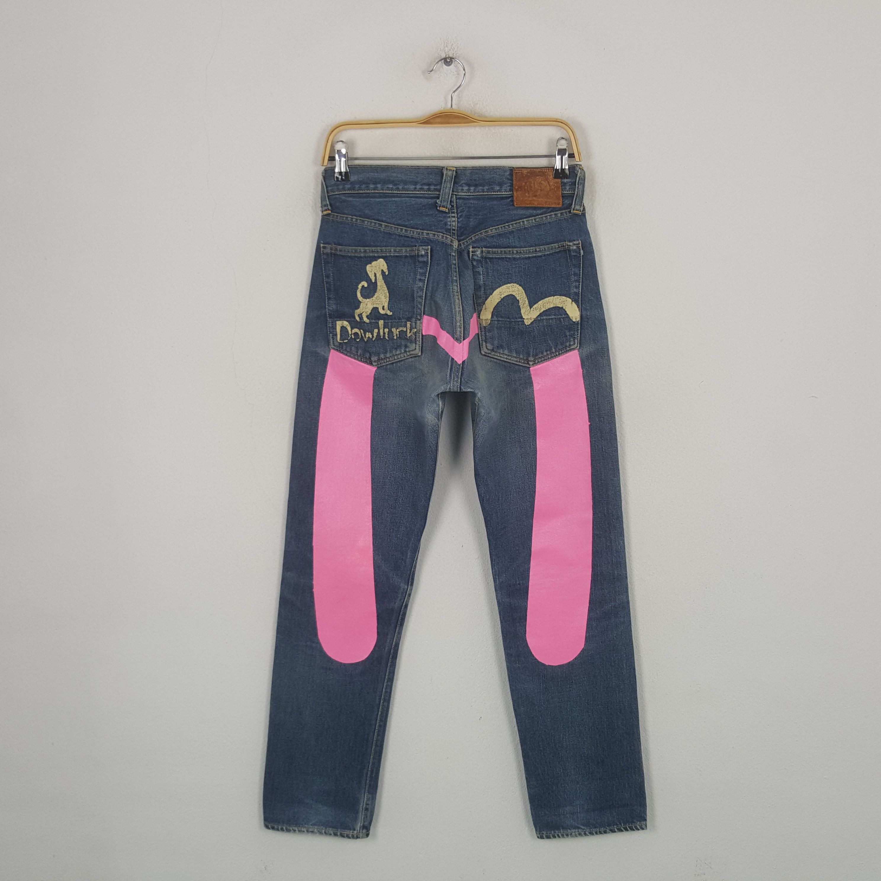 Vintage Evisu Selvedge Japanese Daicock Denim Jeans RR28