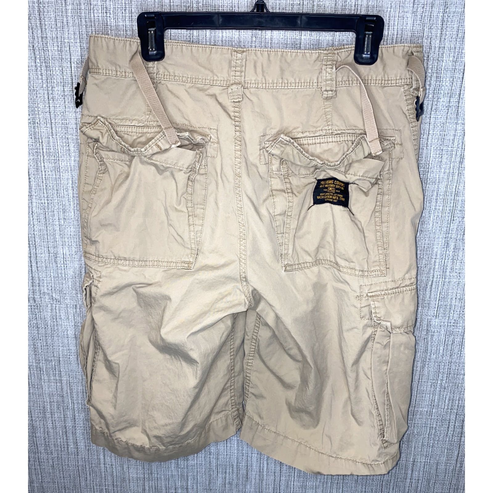 Polo Ralph Lauren POLO RALPH LAUREN POLO JEANS CO Cargo Shorts Men Beige Cotton Size 32 Regular Front Flat Front Casual Denim & Cotton Shorts 32 Mens Size US XS / EU 42 / 0 - 4 Thumbnail
