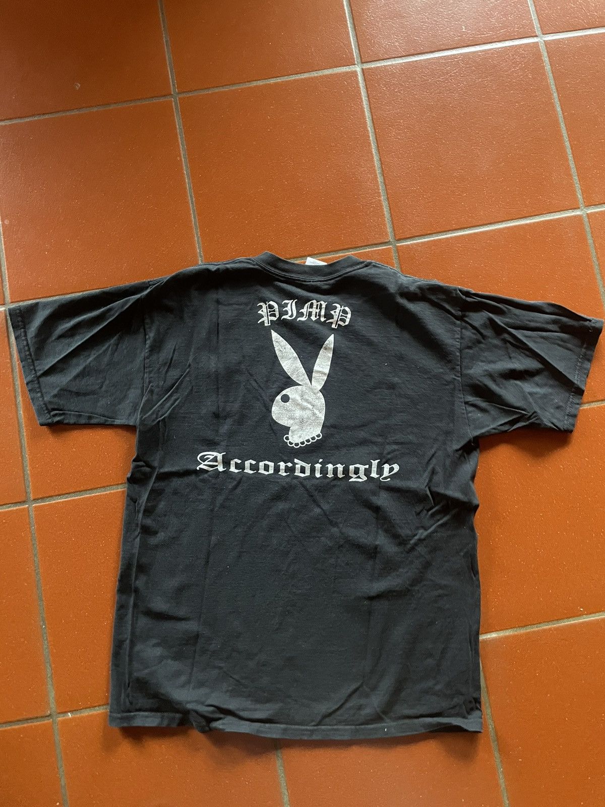 Jay-Z × Playboy × Vintage Orchard Street Pimp Accordingly Vintage Tee as seen on Jay Z Size US L / EU 52-54 / 3 - 2 Thumbnail