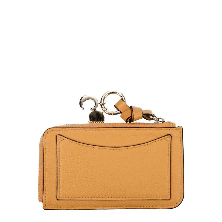 Chloe ob1o1e1024 Size: OS / Leather Coin Purse in Orange Size ONE SIZE - 2 Thumbnail