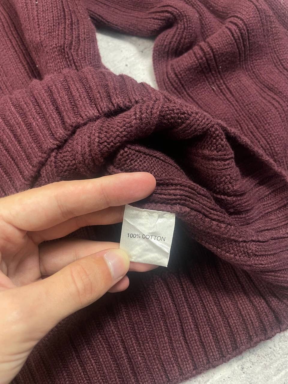 Burberry Vintage Thomas Burberry Cotton Knitted Sweater Y2K Size US XL / EU 56 / 4 - 7 Thumbnail